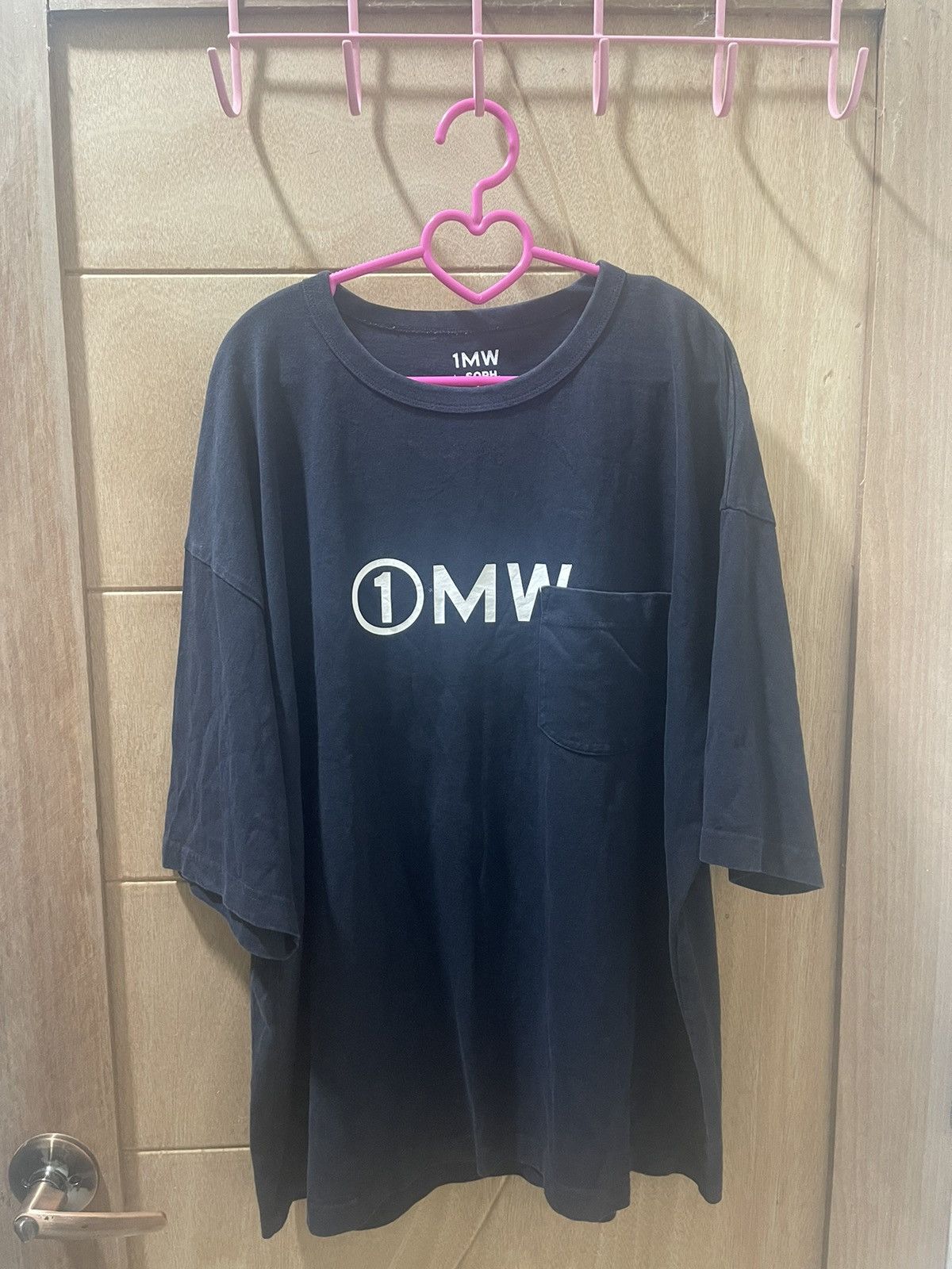 image of Sophnet 1Mw By Soph. Spell Out Single Pocket in Blue Black, Men's (Size XL)