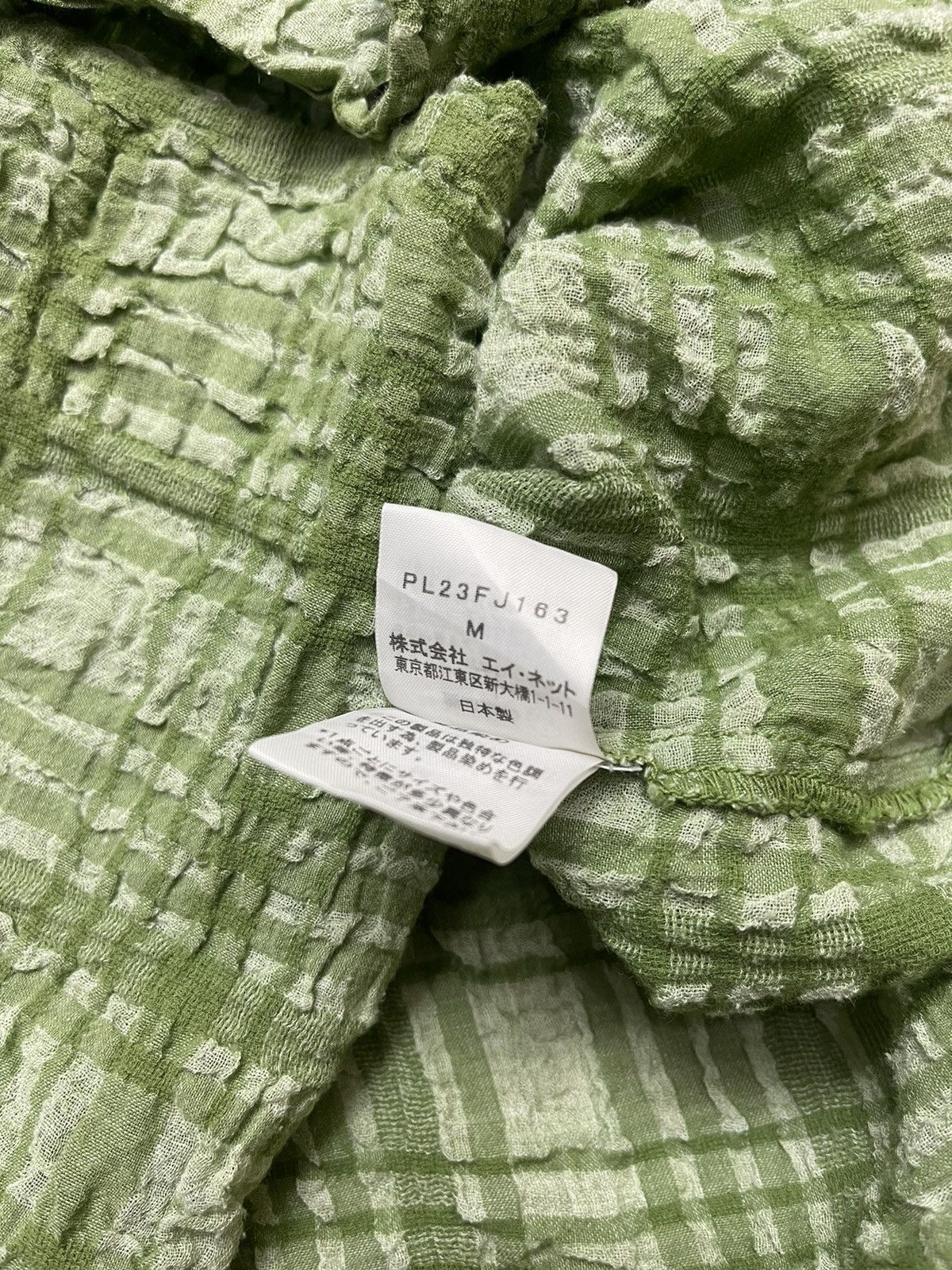 Issey Miyake Issey Miyake Plaid Blouses Size M / US 6-8 / IT 42-44 - 11 Thumbnail