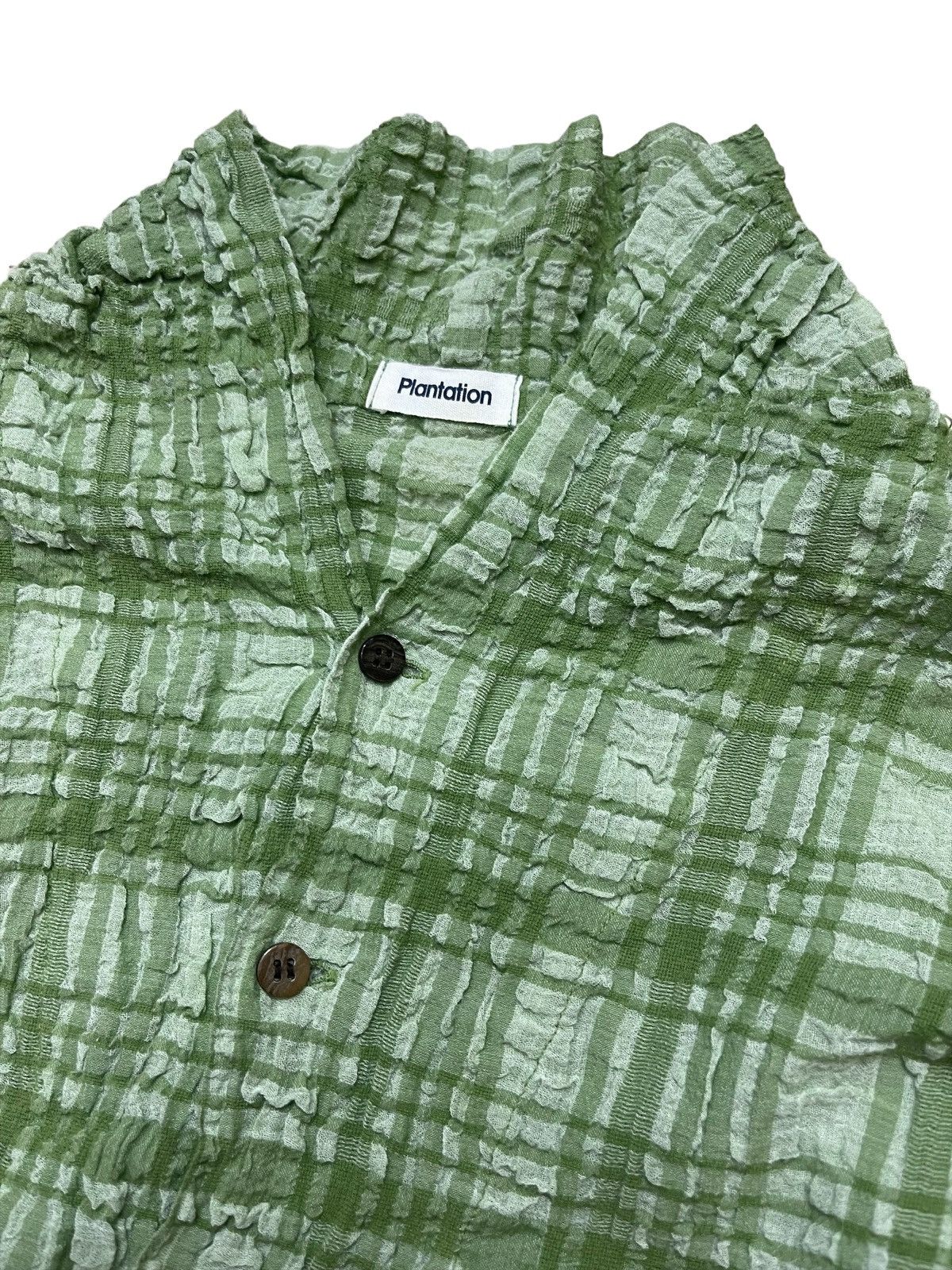 Issey Miyake Issey Miyake Plaid Blouses Size M / US 6-8 / IT 42-44 - 7 Thumbnail