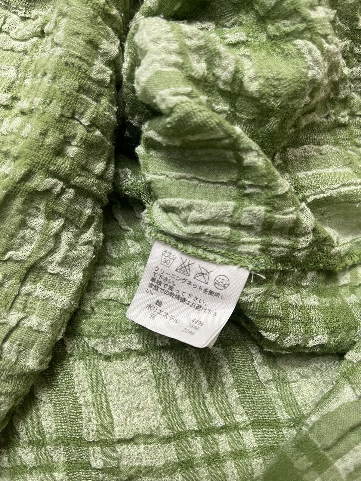 Issey Miyake Issey Miyake Plaid Blouses Size M / US 6-8 / IT 42-44 - 10 Thumbnail