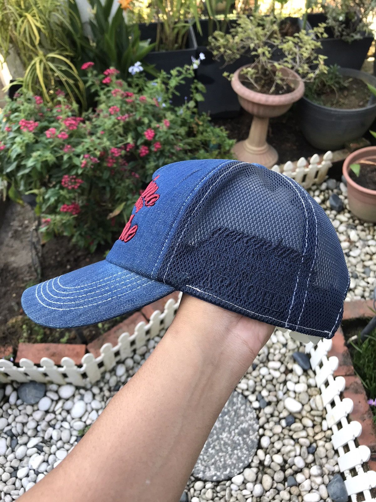 Japanese Brand GERONIMO ARIZONA TRIBES APACHE CAP HAT 🇯🇵 Size ONE SIZE - 4 Thumbnail