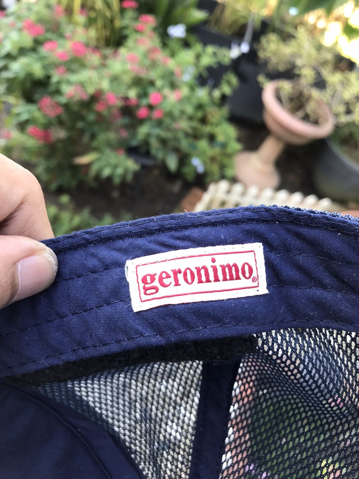 Japanese Brand GERONIMO ARIZONA TRIBES APACHE CAP HAT 🇯🇵 Size ONE SIZE - 14 Thumbnail
