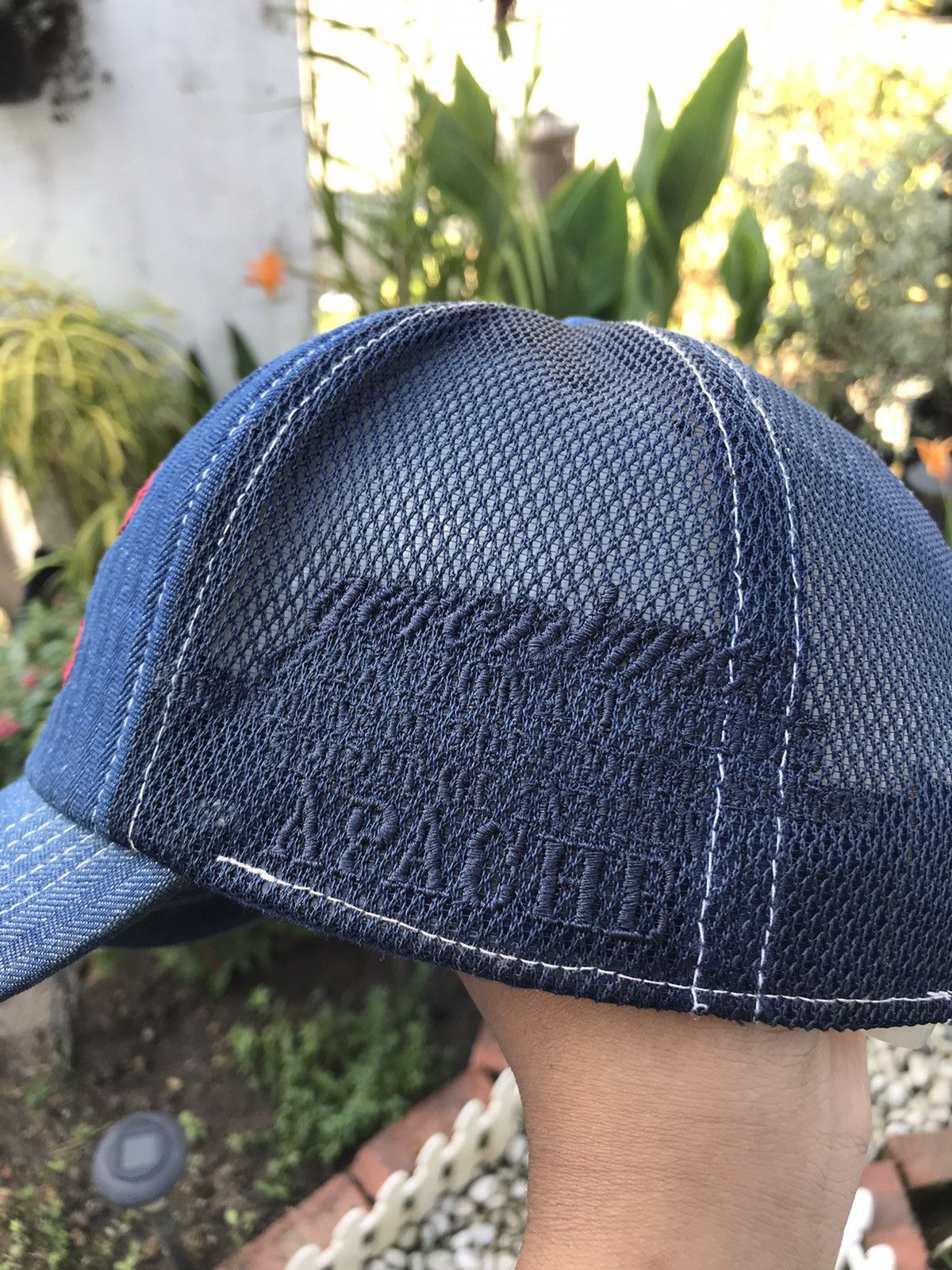 Japanese Brand GERONIMO ARIZONA TRIBES APACHE CAP HAT 🇯🇵 Size ONE SIZE - 5 Thumbnail