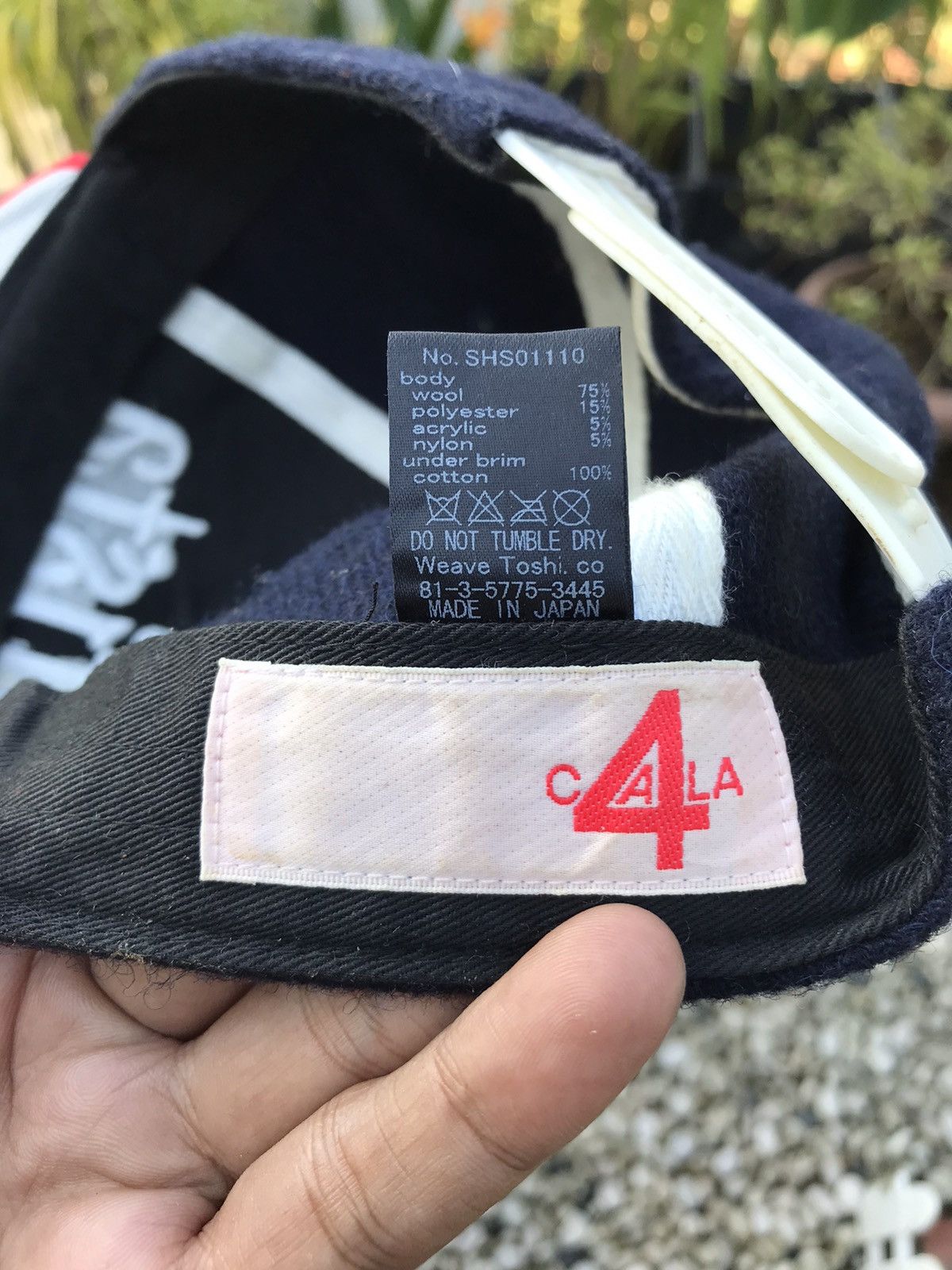 CA4LA AUTHENTIC PACIFISTA CAP HAT BY CA4LA / WEAVE TOSHI CO. 🇯🇵 Size ONE SIZE - 10 Thumbnail