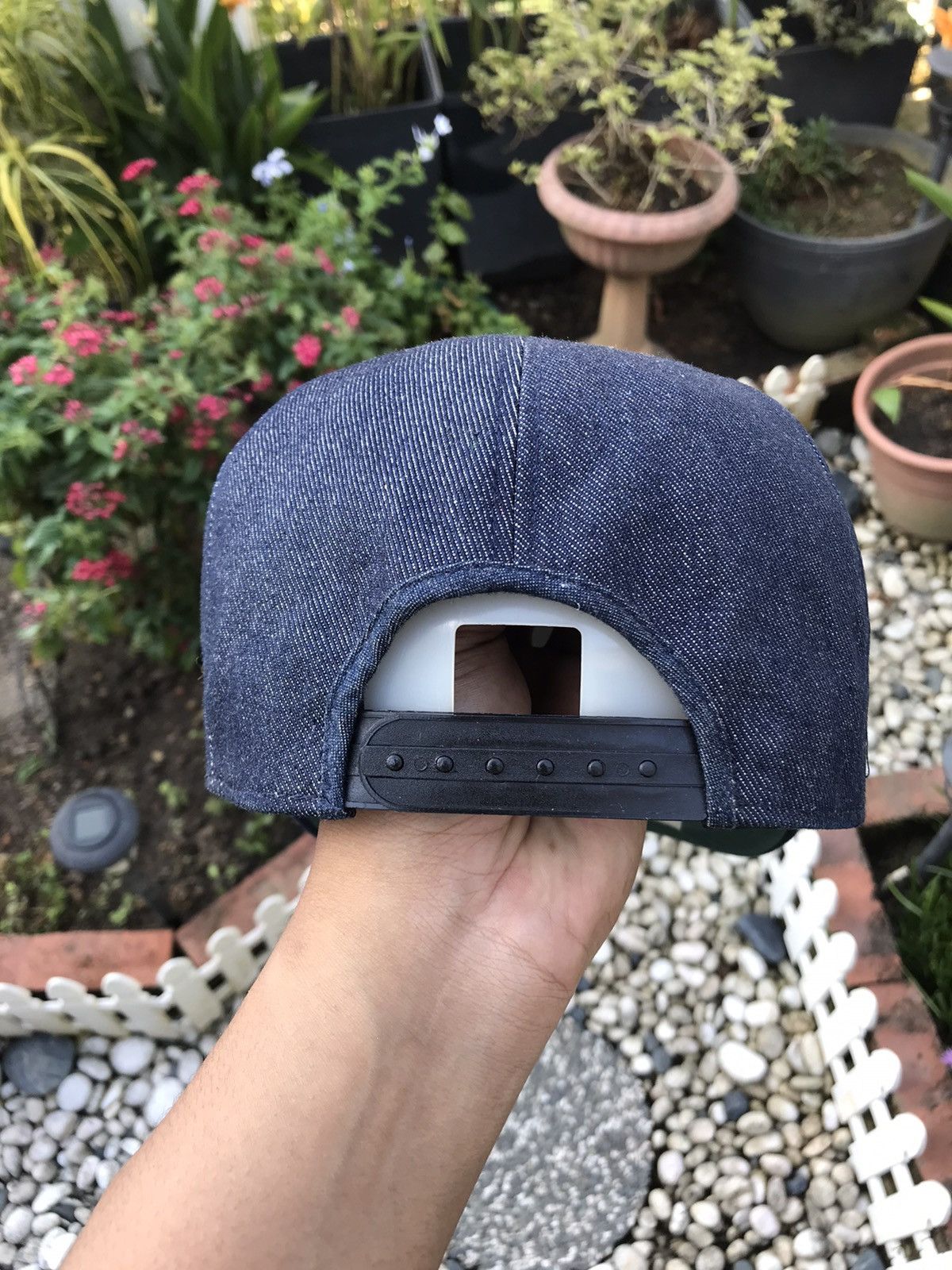 Japanese Brand AUTHENTIC VINTAGE NAKAHATSU DENIM CAP HAT 🇯🇵 Size ONE SIZE - 5 Thumbnail
