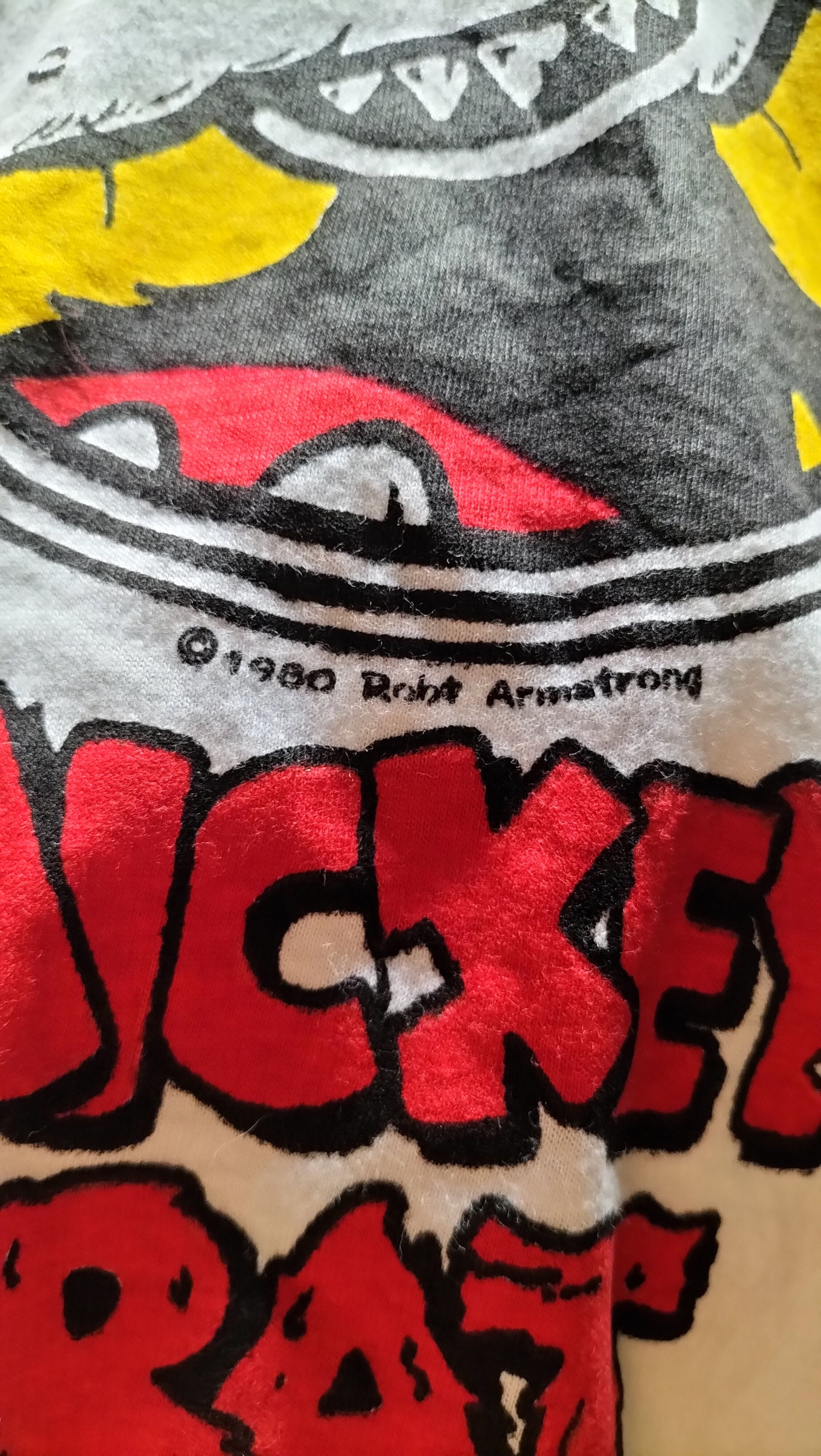 Band Tees Vintage 80s Mickey Rats Punk Fashion sex pistol Size US L / EU 52-54 / 3 - 3 Thumbnail