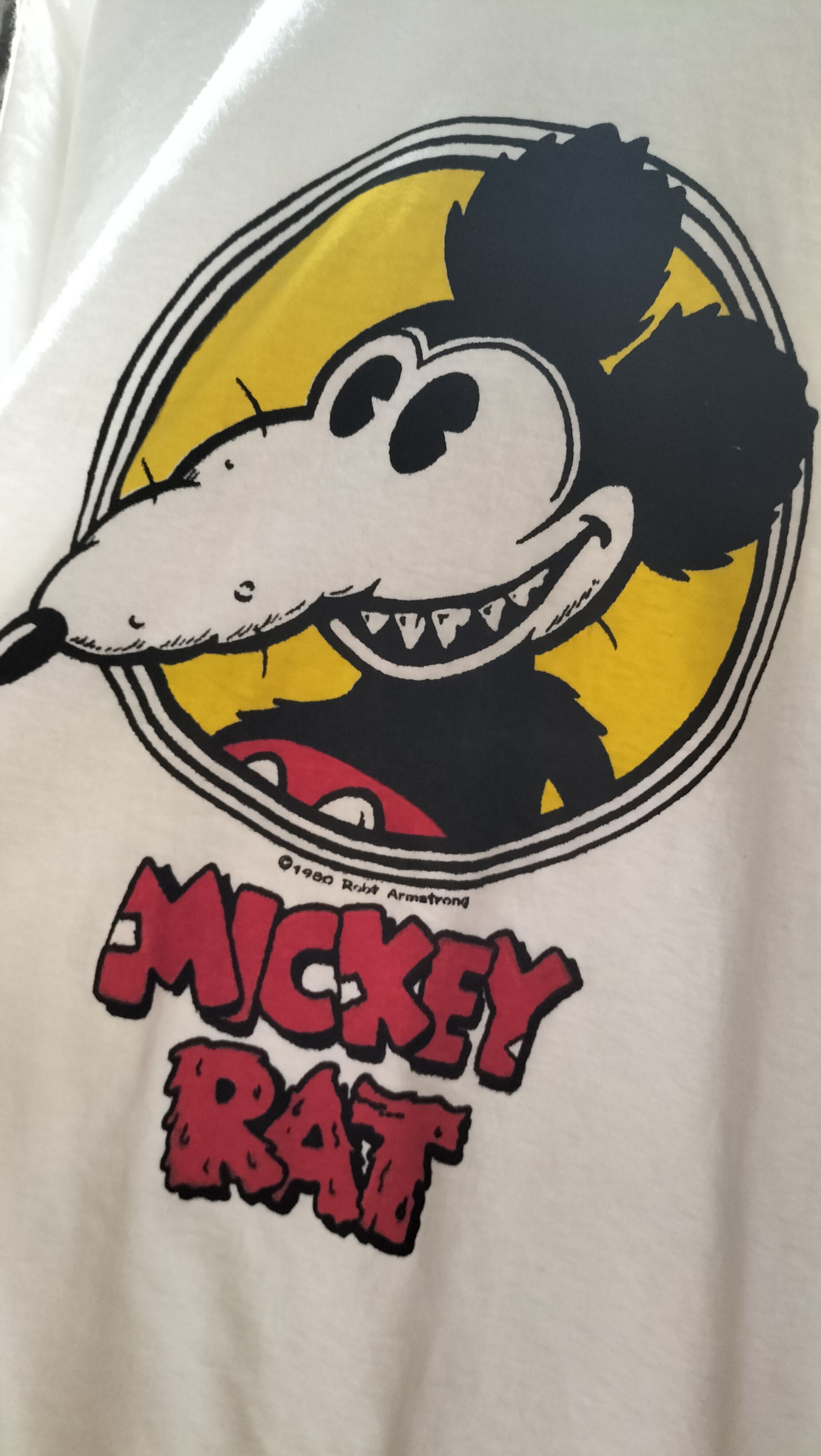 Band Tees Vintage 80s Mickey Rats Punk Fashion sex pistol Size US L / EU 52-54 / 3 - 2 Thumbnail