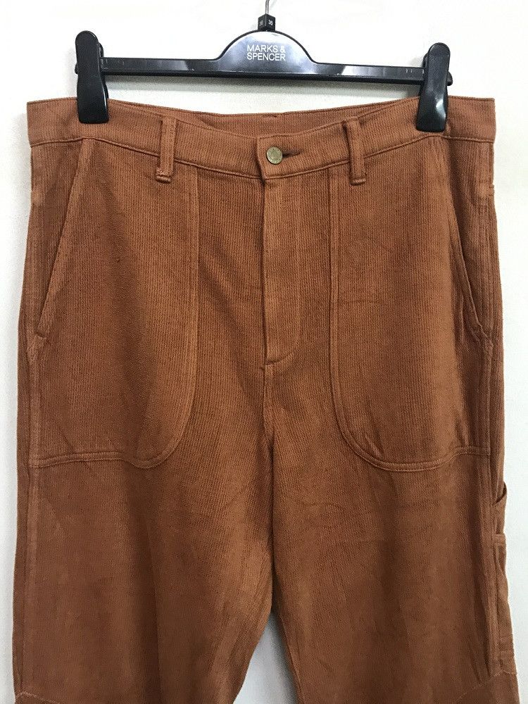 Frapbois Japanese Designer Frapbois Made in Japan Baggy Striped Pant Size US 34 / EU 50 - 2 Thumbnail