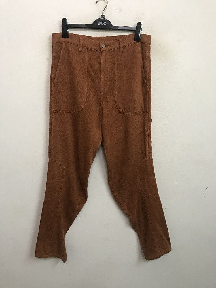 Frapbois Japanese Designer Frapbois Made in Japan Baggy Striped Pant Size US 34 / EU 50 - 1 Thumbnail