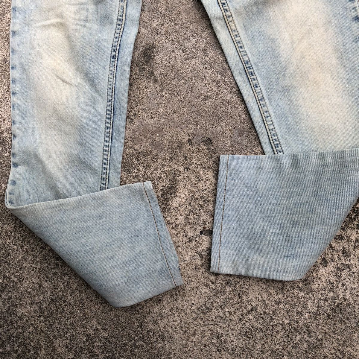 Acne Studios × Vintage 🔥Rare🔥Acne Studios Flex Silver Stoned Wash Rips Denim Jeans Size 24" / US 00 / IT 34 - 7 Thumbnail
