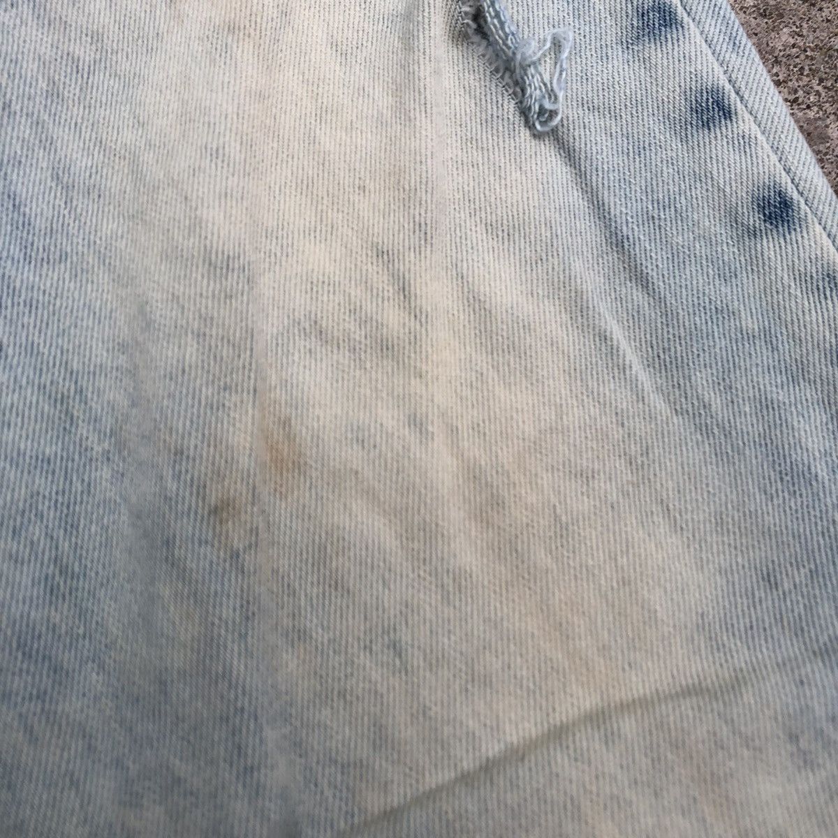 Acne Studios × Vintage 🔥Rare🔥Acne Studios Flex Silver Stoned Wash Rips Denim Jeans Size 24" / US 00 / IT 34 - 9 Thumbnail