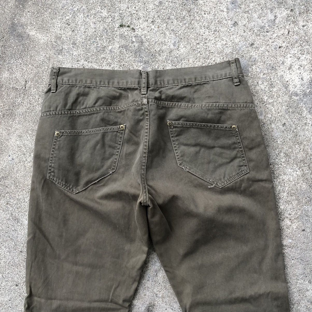 Japanese Brand × Vintage 🔥Rare🔥🇯🇵Unbrand Twist Design Stylish Casual Pants Size 32" / US 10 / IT 46 - 5 Thumbnail