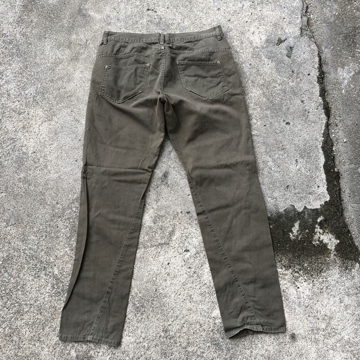 Japanese Brand × Vintage 🔥Rare🔥🇯🇵Unbrand Twist Design Stylish Casual Pants Size 32" / US 10 / IT 46 - 4 Thumbnail