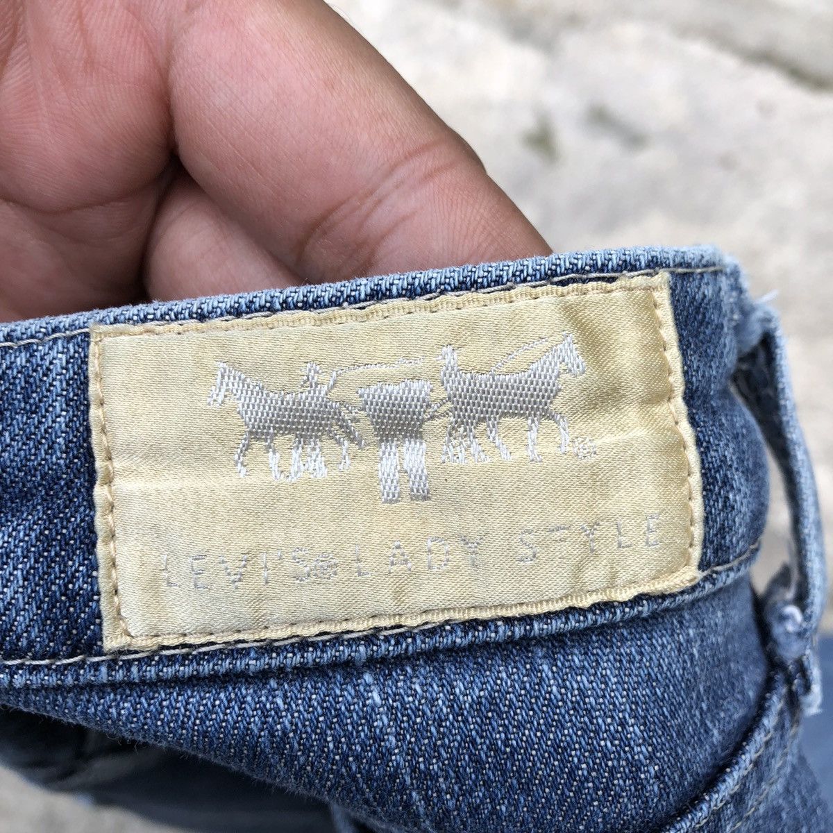 Levi's × Levi's Made & Crafted × Levi's Vintage Clothing 🔥Rare🔥Levis Lady Perfect Body Stone Wash Rips Denim Jeans Size 28" / US 6 / IT 42 - 11 Thumbnail