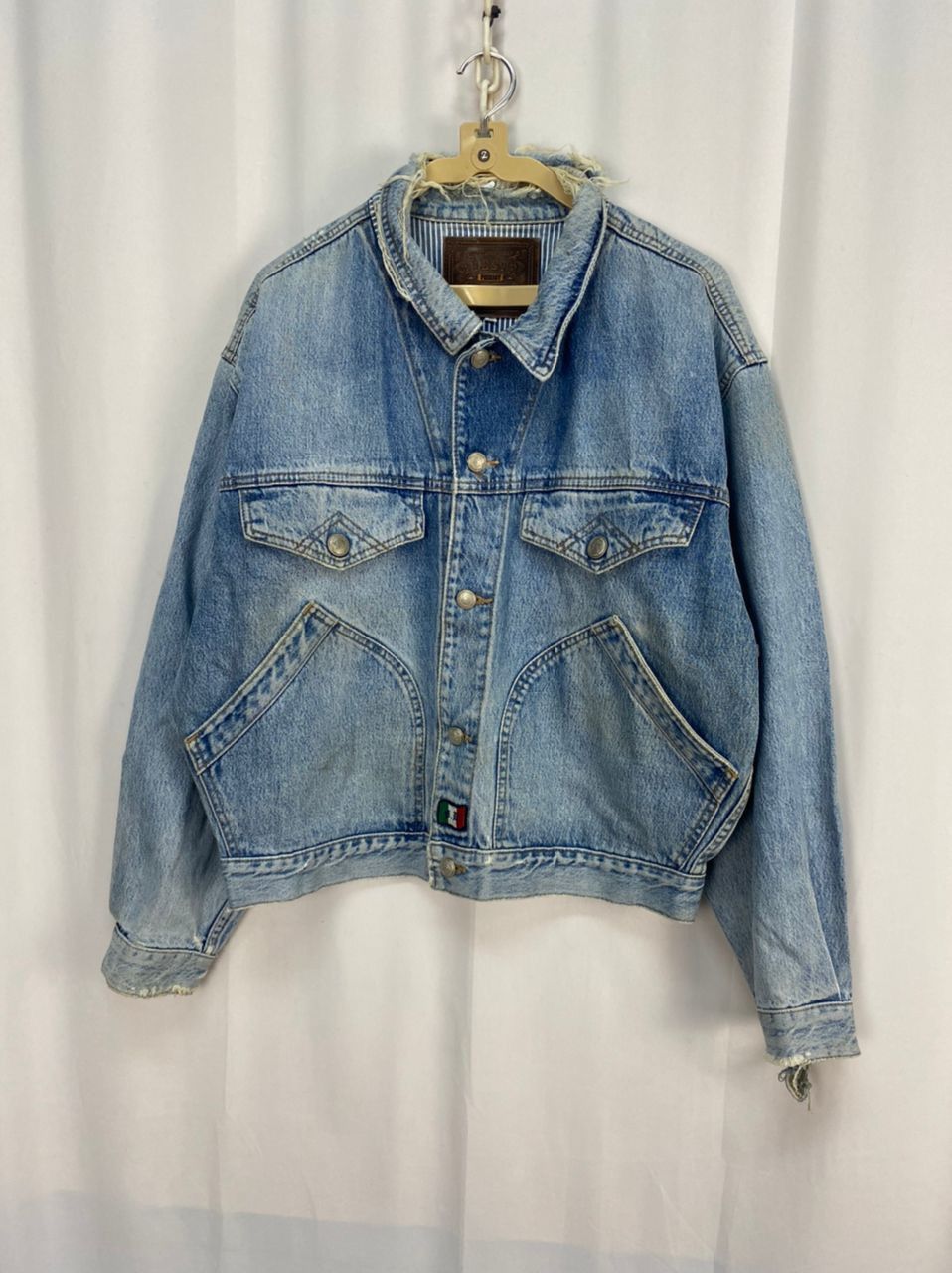 Big John × Vintage Vintage fiesta distressed denim jacket by big john Size US L / EU 52-54 / 3 - 8 Thumbnail
