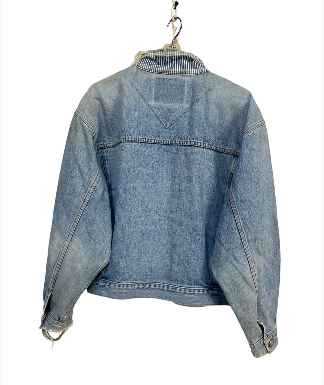 Big John × Vintage Vintage fiesta distressed denim jacket by big john Size US L / EU 52-54 / 3 - 2 Thumbnail