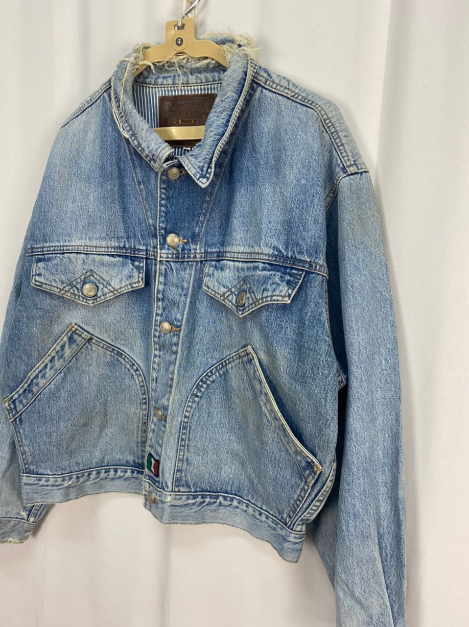 Big John × Vintage Vintage fiesta distressed denim jacket by big john Size US L / EU 52-54 / 3 - 6 Thumbnail