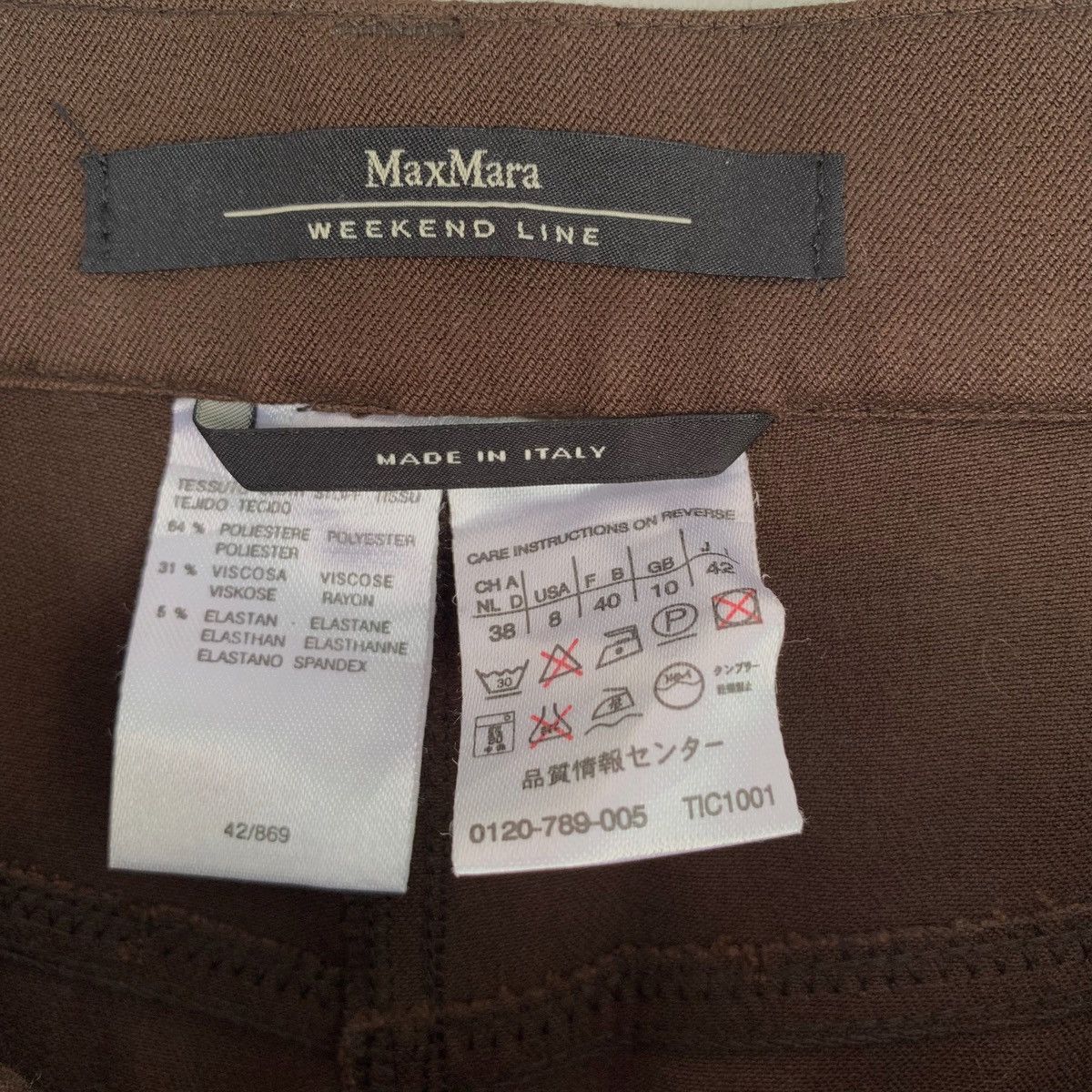 Max Mara Max Mara Weekend Line Pant Size 28" / US 6 / IT 42 - 6 Thumbnail