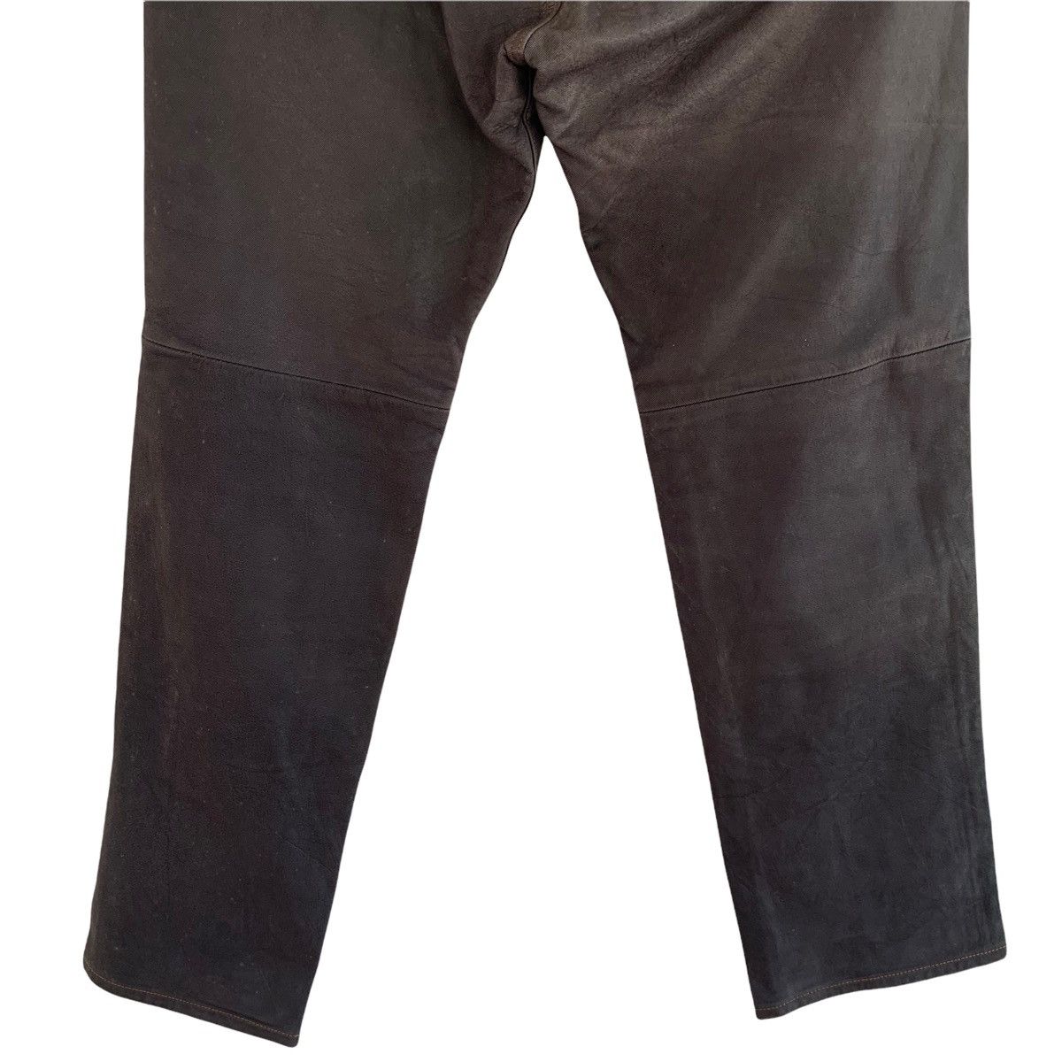 Japanese Brand × Leather Explorer Jeans Leather Pant Size US 30 / EU 46 - 6 Thumbnail