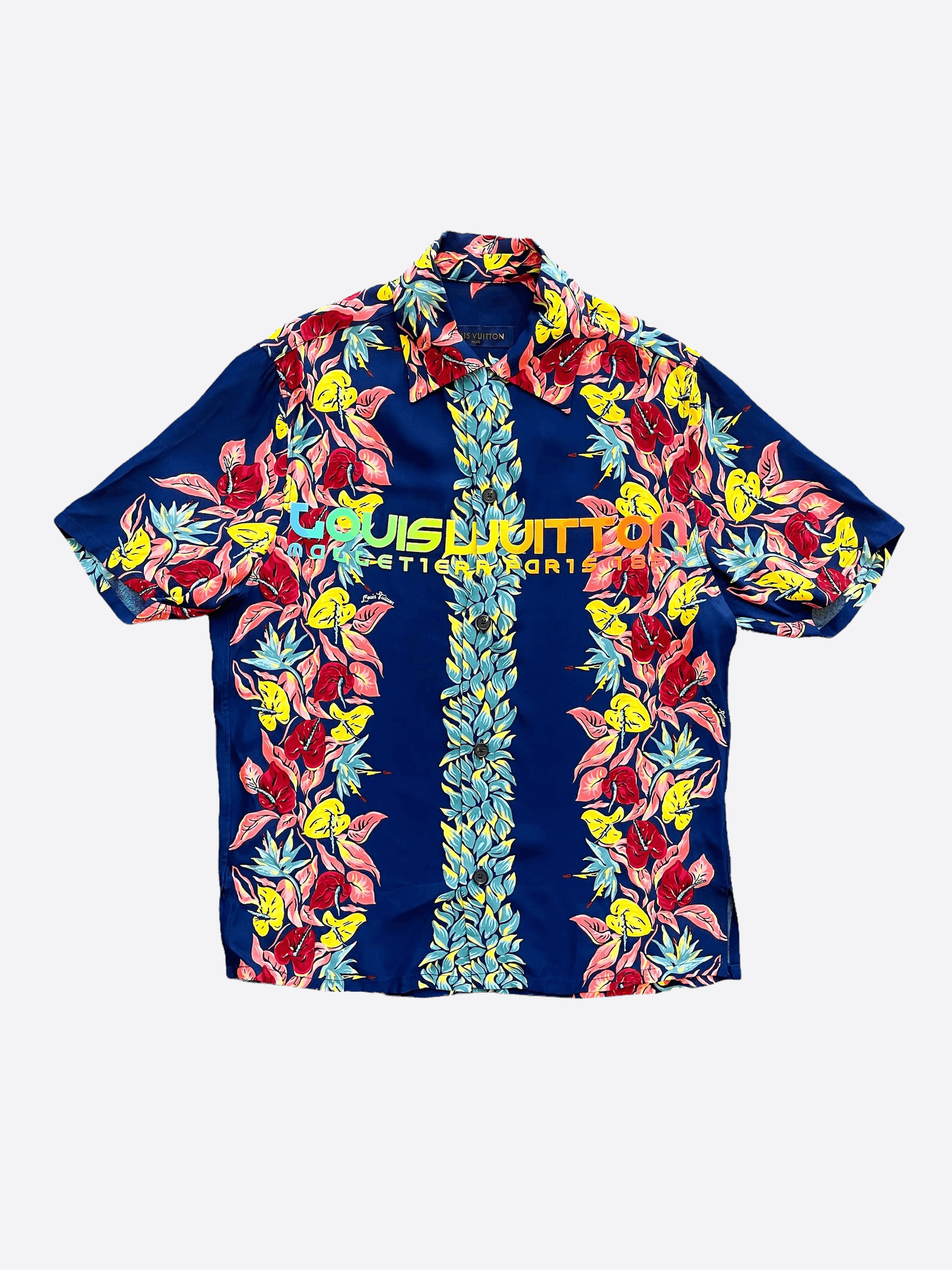 Louis Vuitton Louis Vuitton Floral Button Up Shirt Size US S / EU 44-46 / 1 - 1 Thumbnail