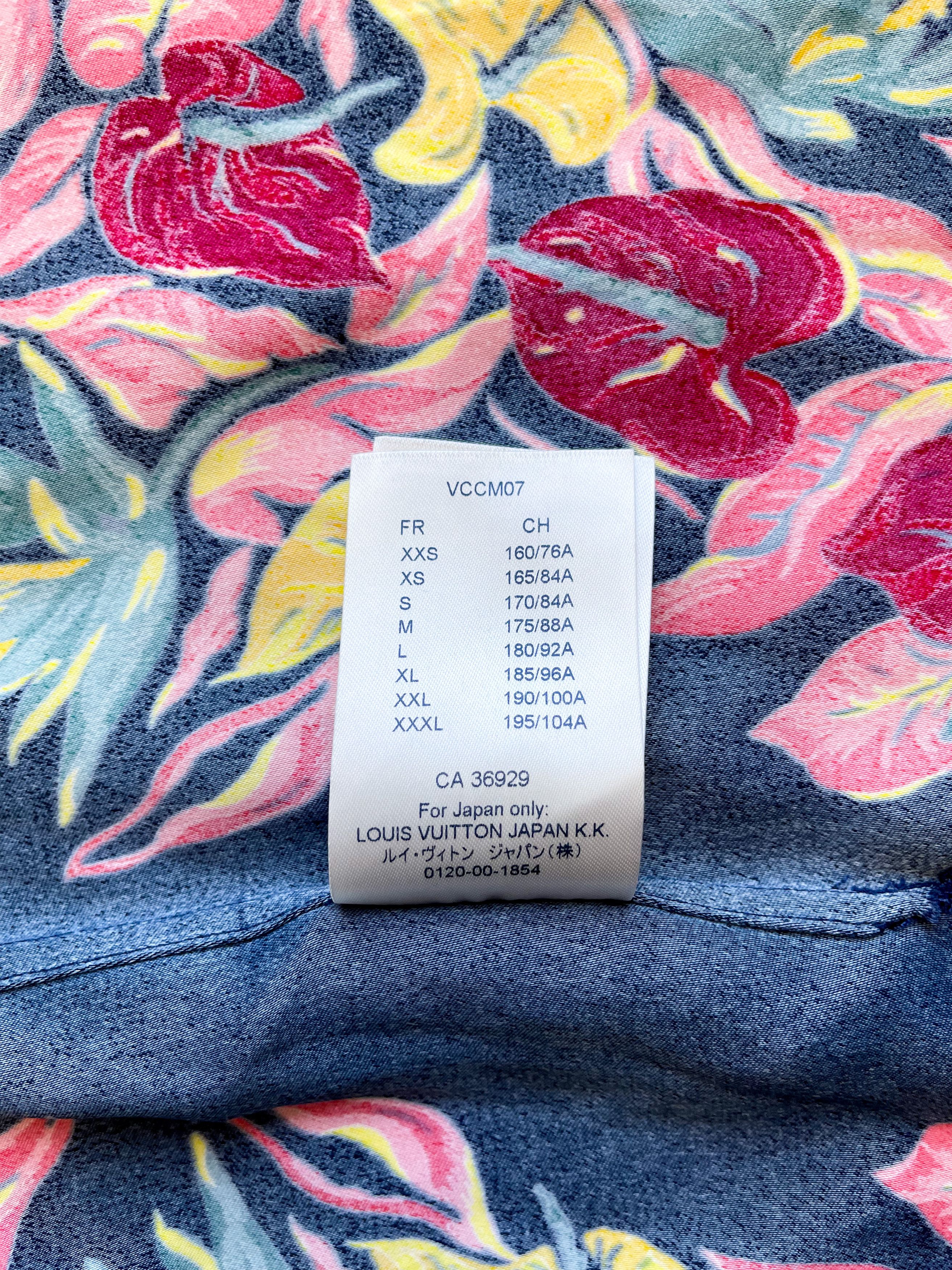 Louis Vuitton Louis Vuitton Floral Button Up Shirt Size US S / EU 44-46 / 1 - 6 Thumbnail