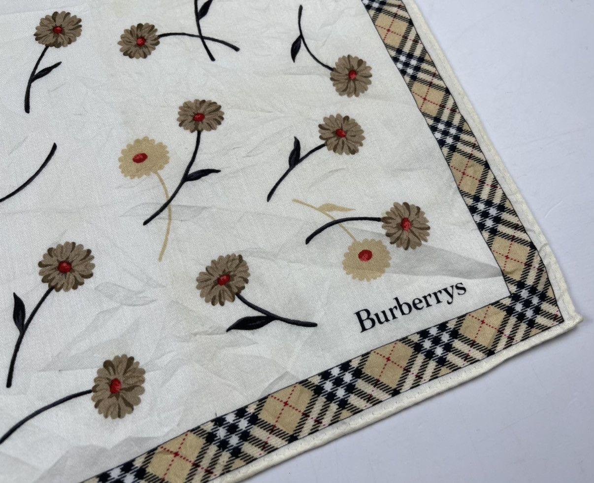 Burberry × Vintage vintage burberry bandana handkerchief neckerchief HC0620 Size ONE SIZE - 3 Thumbnail