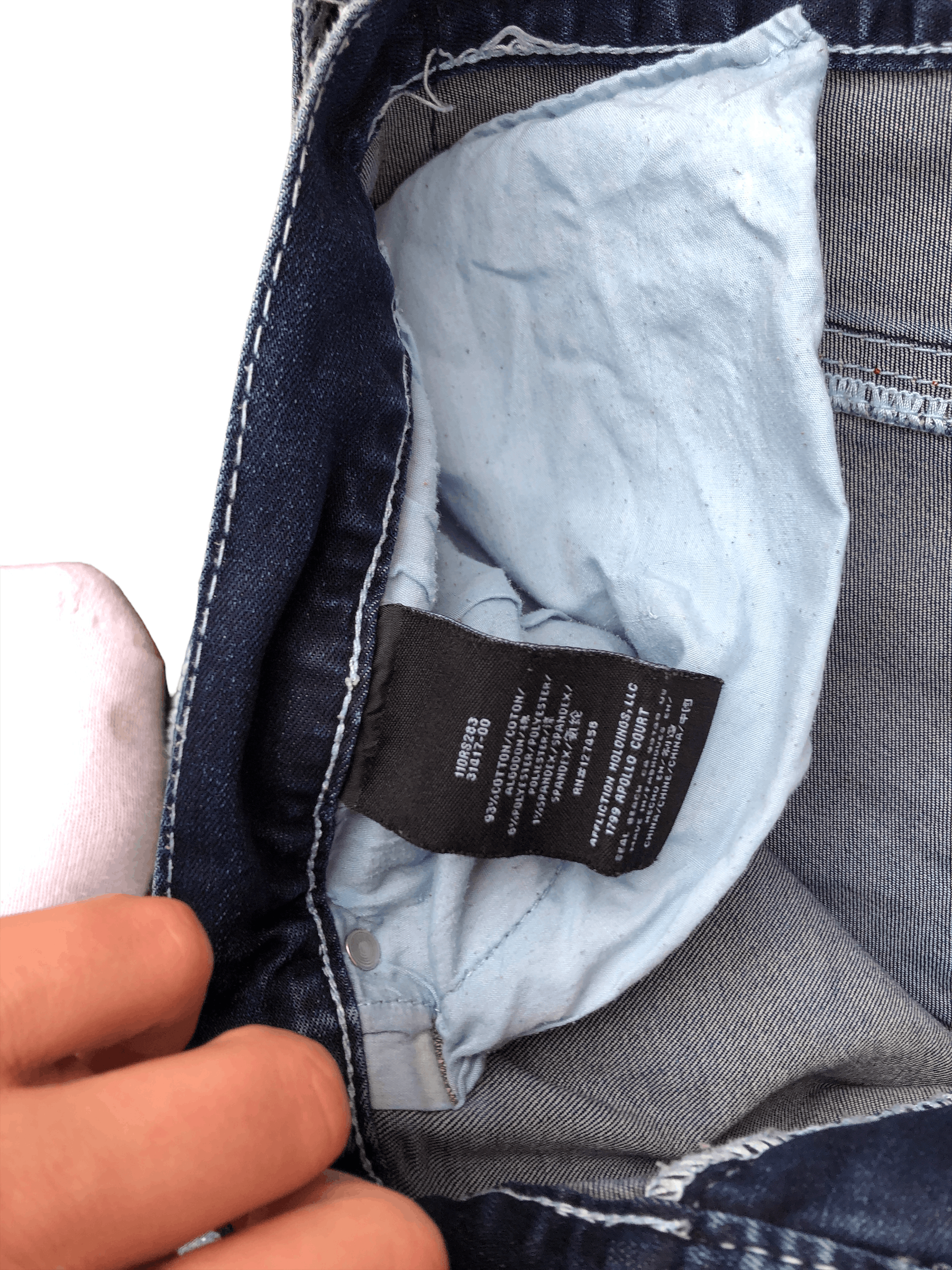 Affliction × Vintage Vintage Affliction Embroidered Jeans Size 40 RARE Size US 40 / EU 56 - 7 Thumbnail