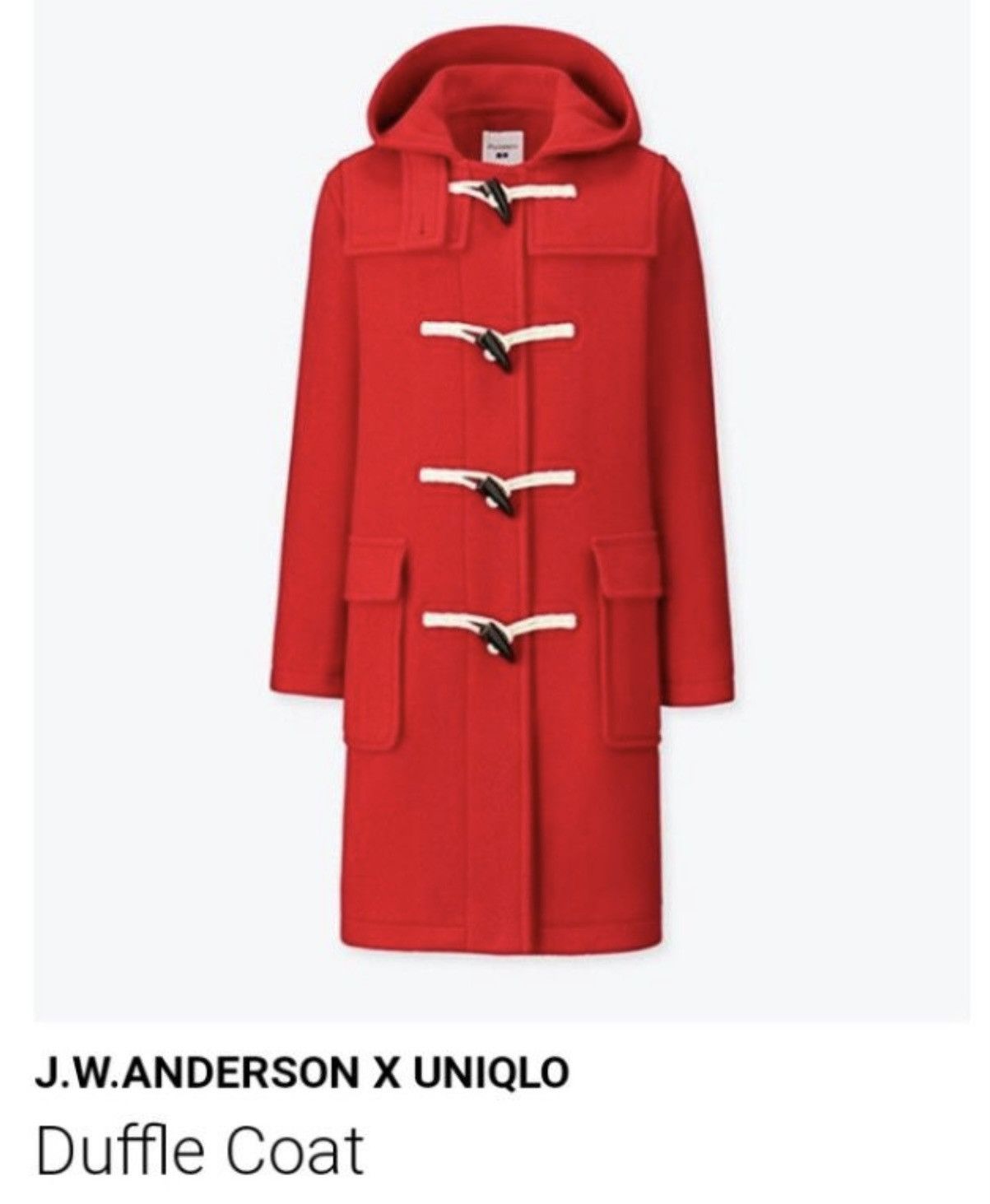 JW Anderson × Uniqlo FIRE 🔥 J.W ANDERSON X UNIQLO DUFFLE COATS Size S / US 4 / IT 40 - 10 Thumbnail