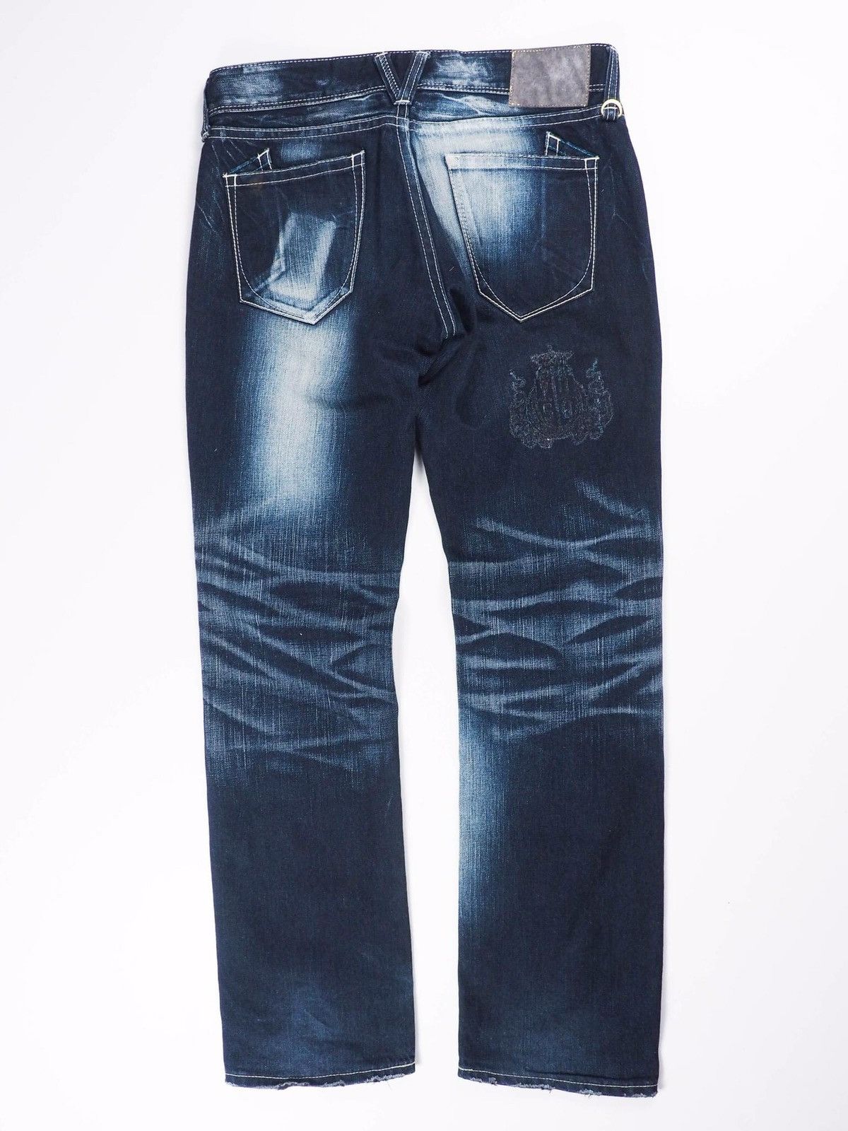 Japanese Brand × Vanquish VANQUISH Japan Archival Design Streetwear Patchwork Jeans Size US 33 - 14 Thumbnail