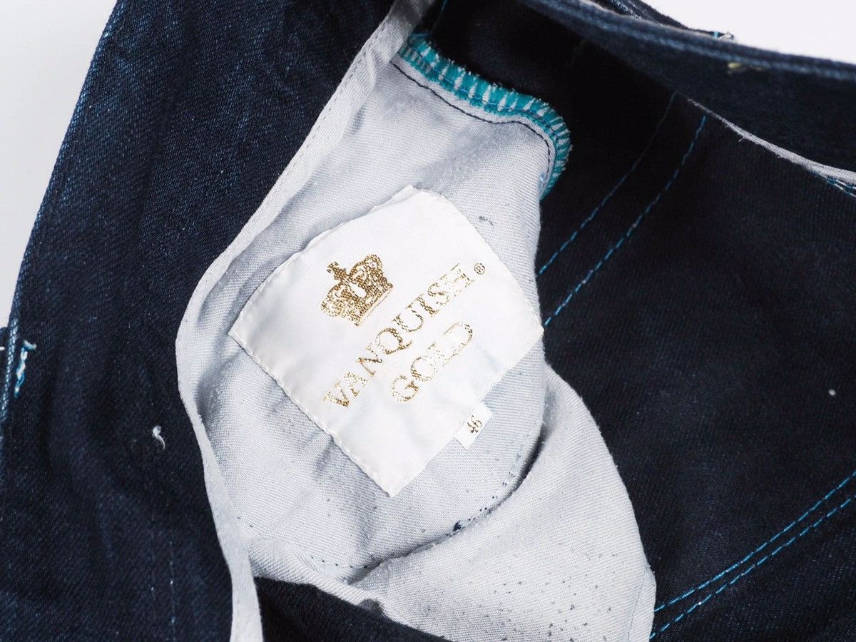 Japanese Brand × Vanquish VANQUISH Japan Archival Design Streetwear Patchwork Jeans Size US 33 - 13 Thumbnail