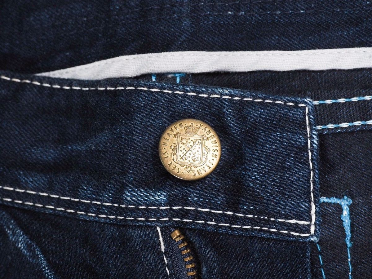 Japanese Brand × Vanquish VANQUISH Japan Archival Design Streetwear Patchwork Jeans Size US 33 - 11 Thumbnail