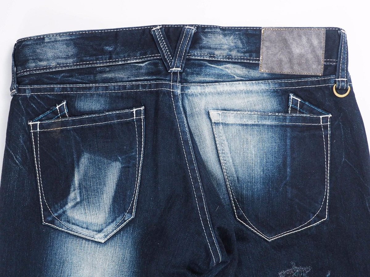 Japanese Brand × Vanquish VANQUISH Japan Archival Design Streetwear Patchwork Jeans Size US 33 - 17 Thumbnail