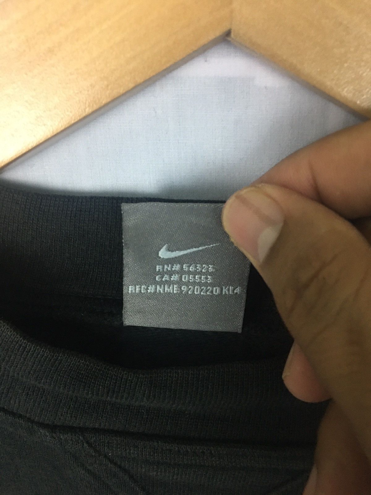 Nike × Vintage Vintage Nike Sweatshirt Small Logo Embroidered Size US M / EU 48-50 / 2 - 7 Thumbnail