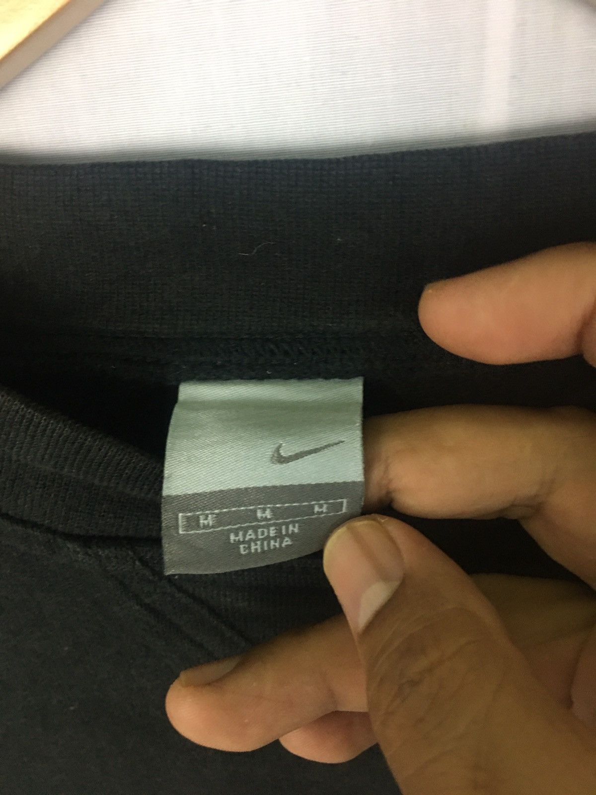 Nike × Vintage Vintage Nike Sweatshirt Small Logo Embroidered Size US M / EU 48-50 / 2 - 8 Thumbnail