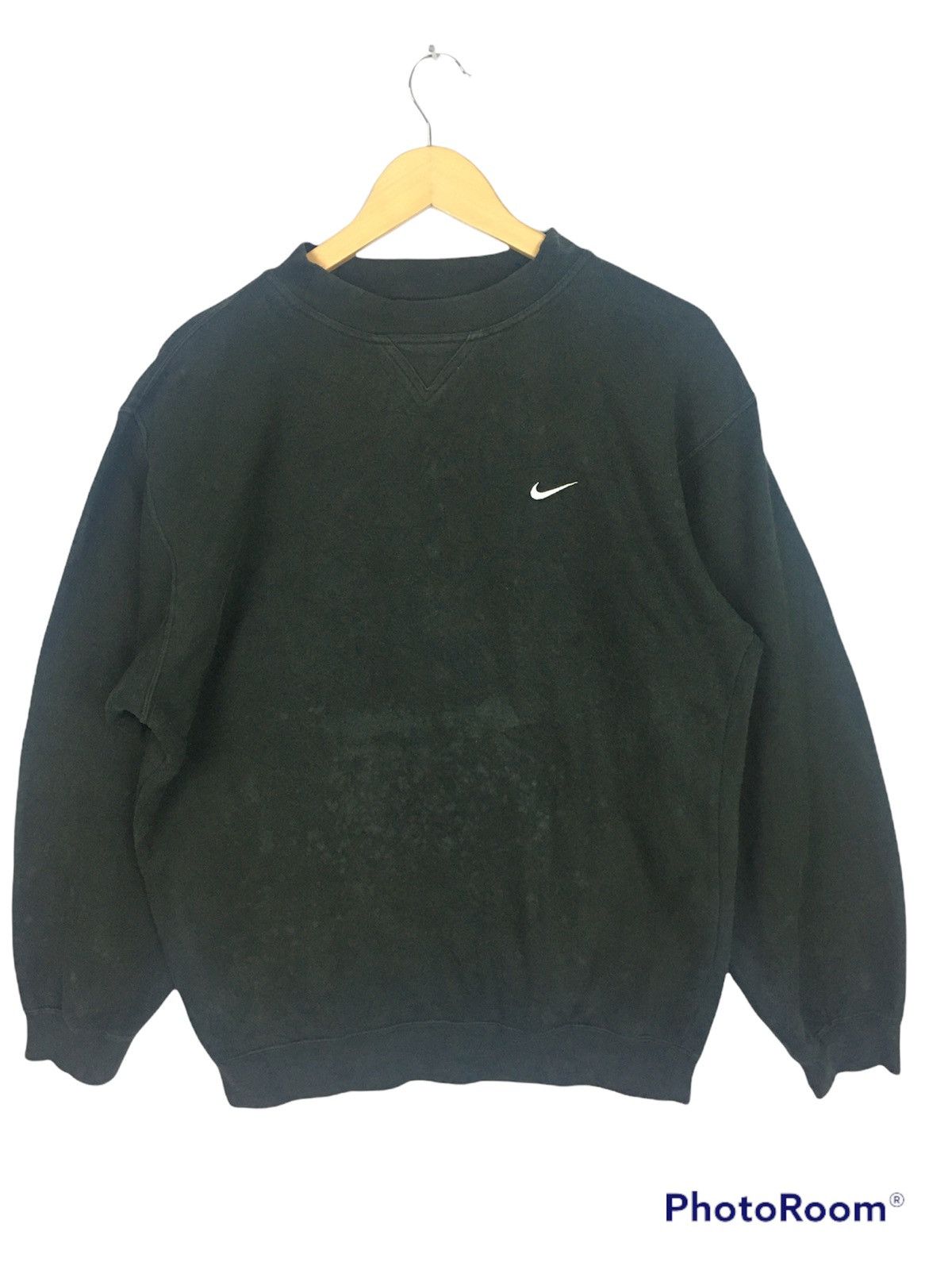 Nike × Vintage Vintage Nike Sweatshirt Small Logo Embroidered Size US M / EU 48-50 / 2 - 1 Thumbnail