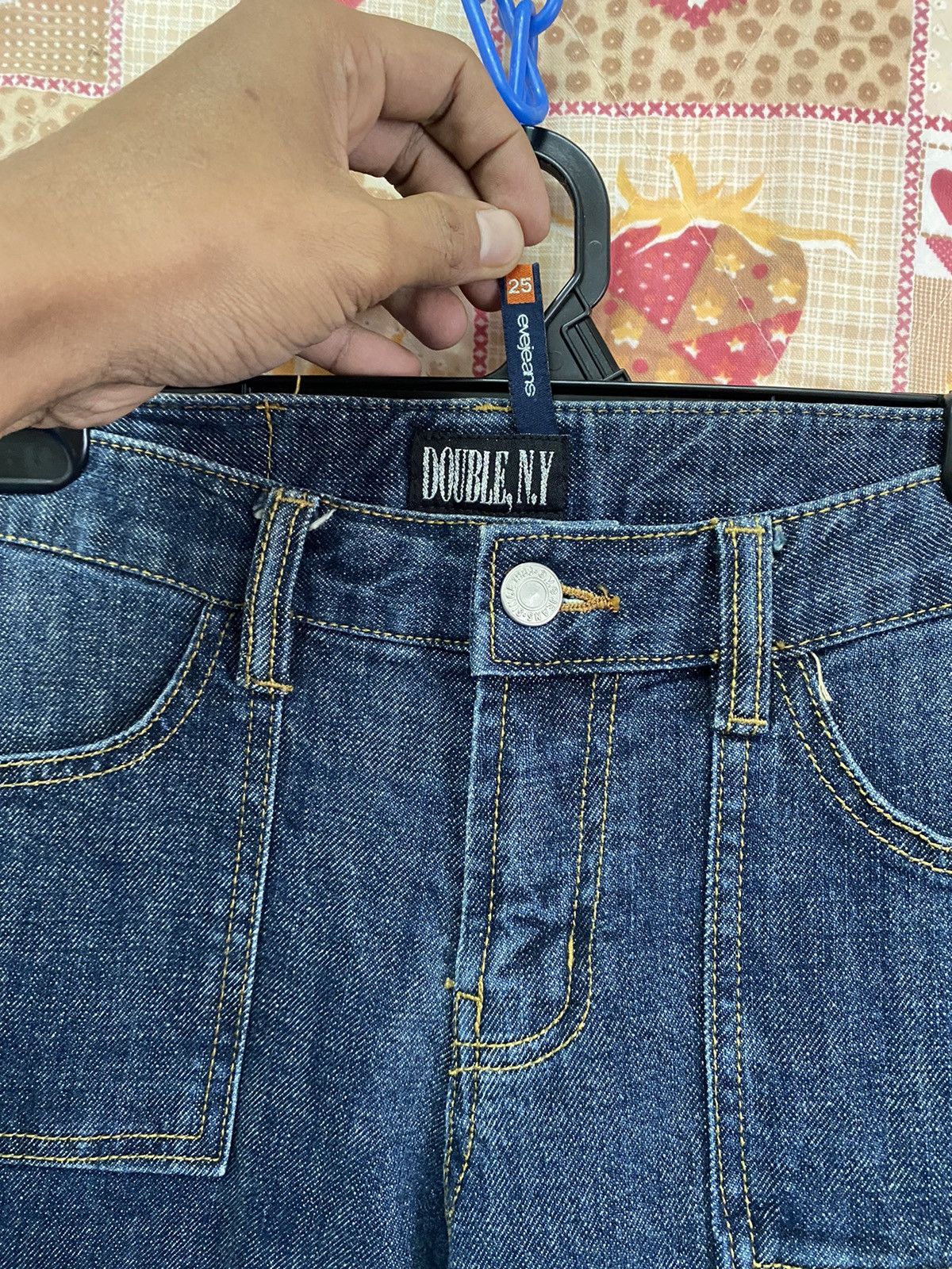 Japanese Brand × Vintage Flare Jeans Japan Side Cargo Utility Denim Size 28" / US 6 / IT 42 - 4 Thumbnail