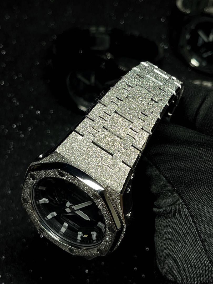 Casio G-Shock Frosted GA-2100 (Silver) Size ONE SIZE - 5 Thumbnail