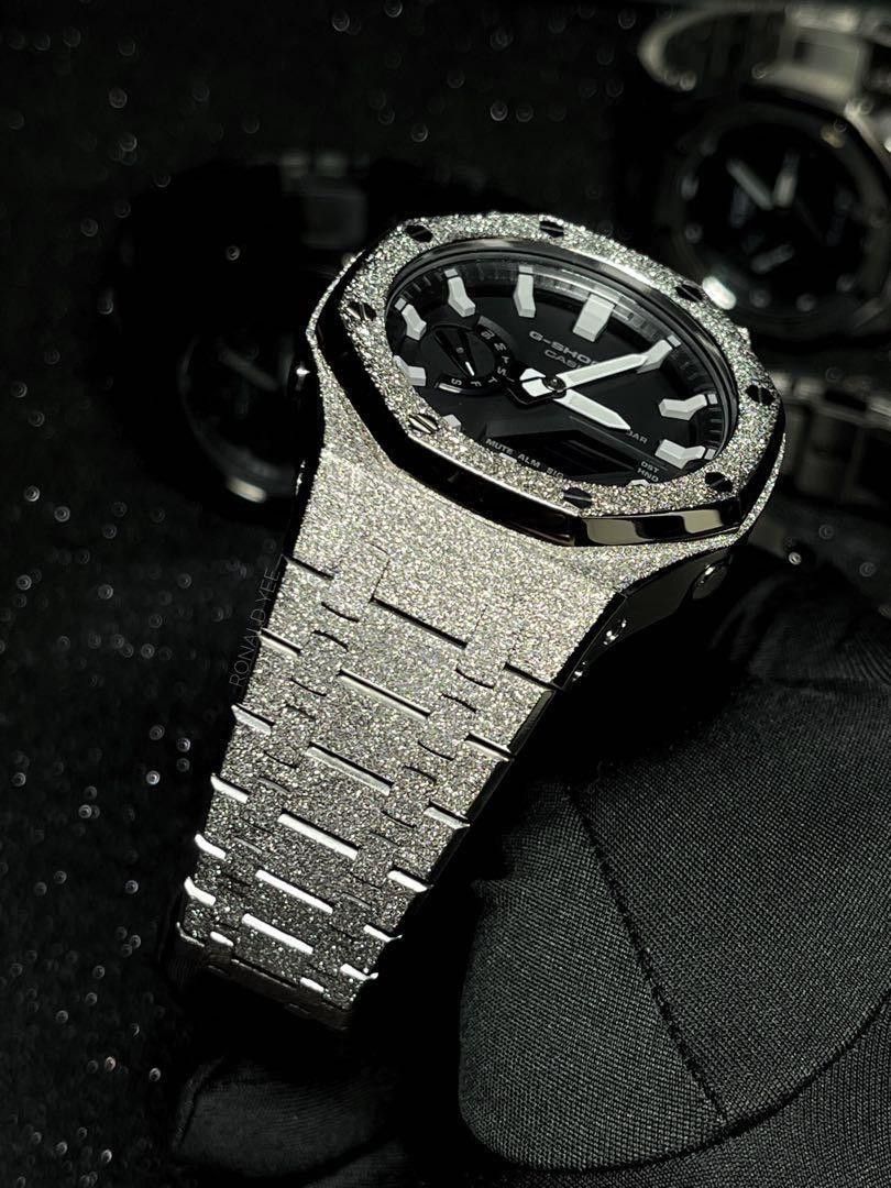 Casio G-Shock Frosted GA-2100 (Silver) Size ONE SIZE - 2 Thumbnail