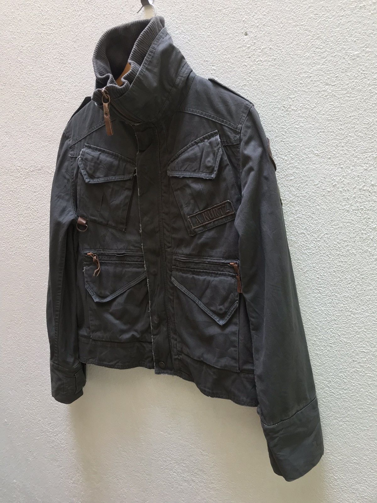 Japanese Brand A.Kurtz riot for peace military style jacket Size US S / EU 44-46 / 1 - 2 Thumbnail