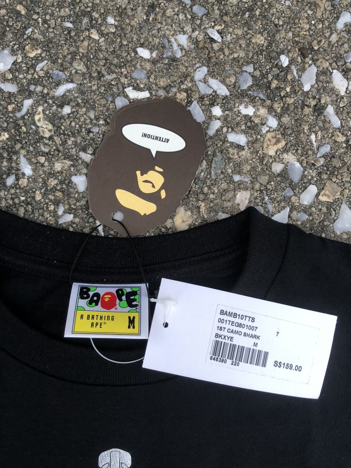 Bape 1ST CAMO SHARK TEE Size US M / EU 48-50 / 2 - 7 Thumbnail