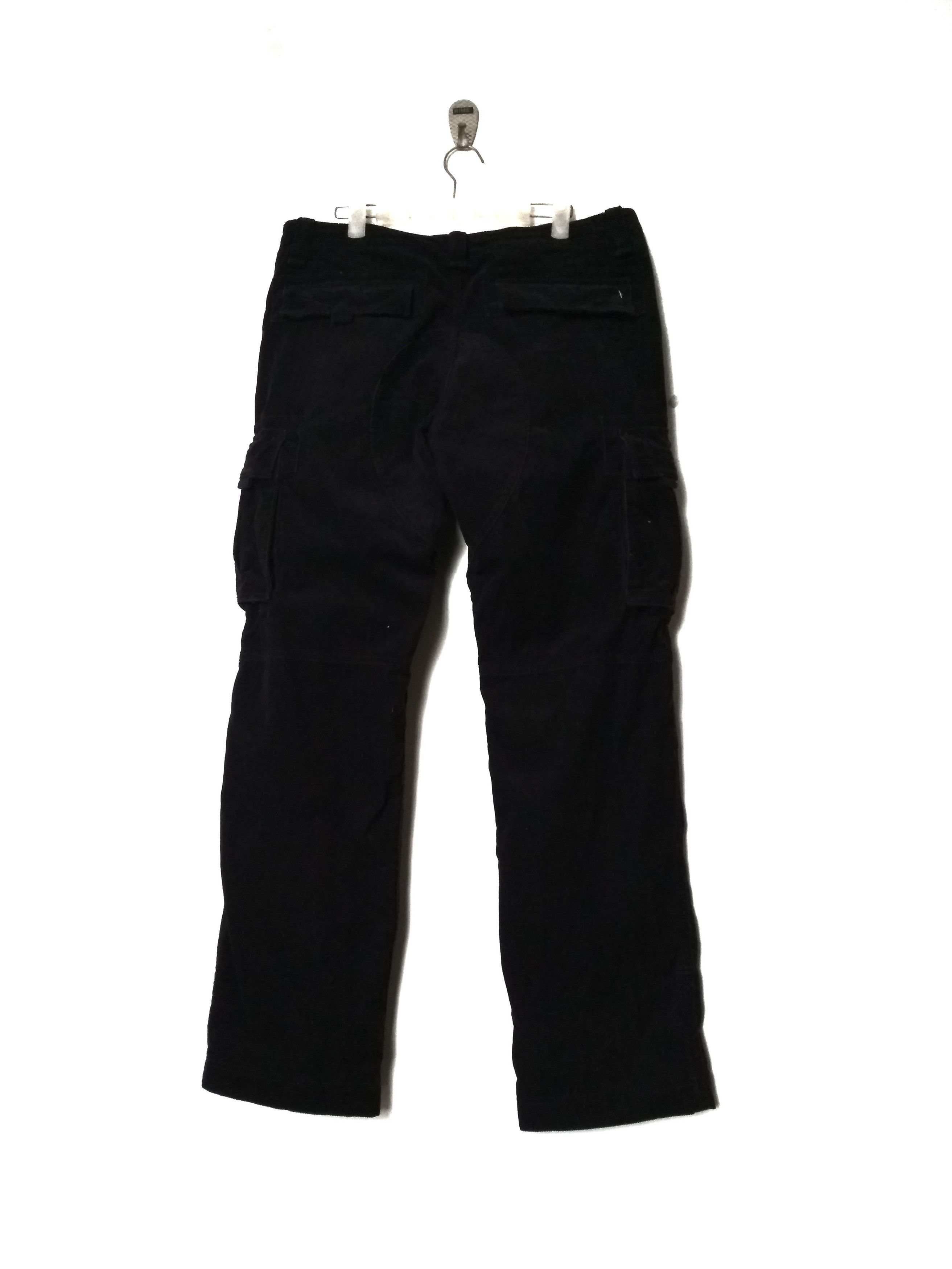 Japanese Brand × Uniqlo Uniqlo Navy Blue Corduroy Cargo Trouser Pants Size US 36 / EU 52 - 3 Thumbnail