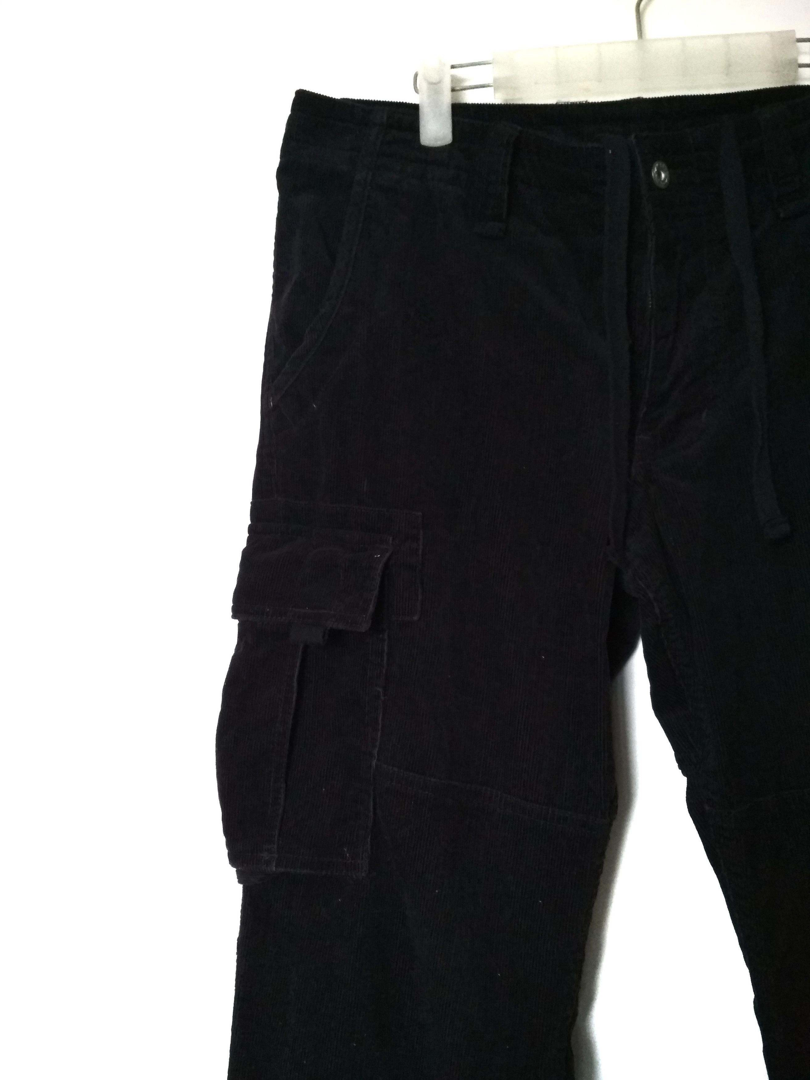Japanese Brand × Uniqlo Uniqlo Navy Blue Corduroy Cargo Trouser Pants Size US 36 / EU 52 - 7 Thumbnail
