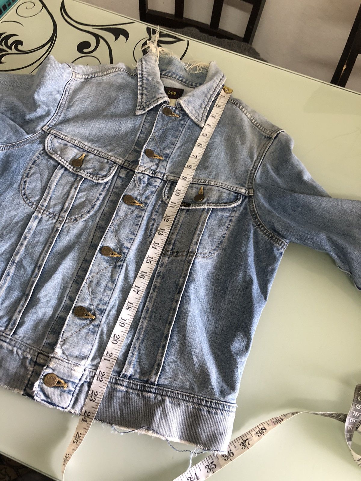 Lee Vintage 80s Lee Raider Distressed Denim Trucker Jackets Size US M / EU 48-50 / 2 - 23 Thumbnail