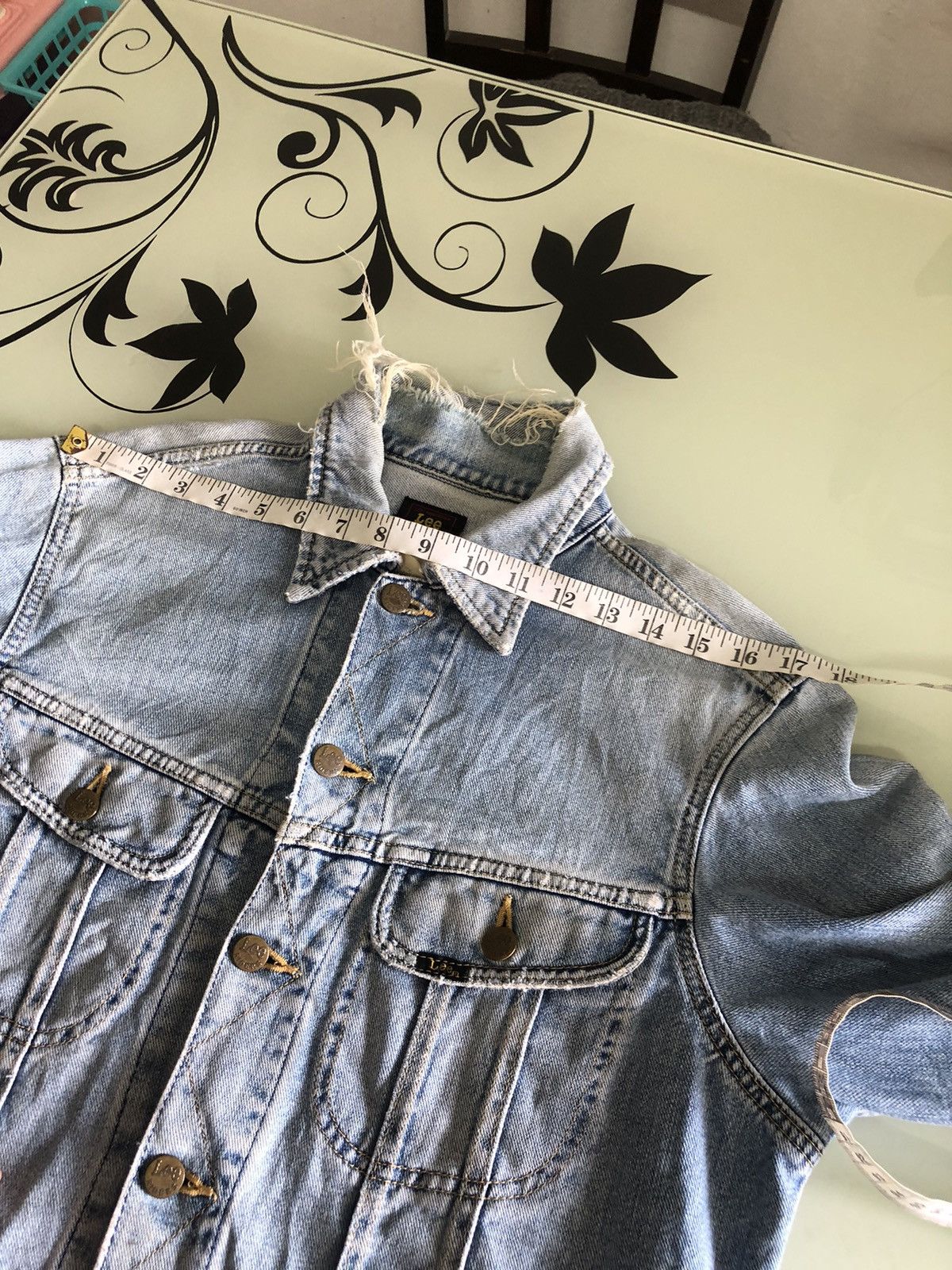 Lee Vintage 80s Lee Raider Distressed Denim Trucker Jackets Size US M / EU 48-50 / 2 - 24 Thumbnail