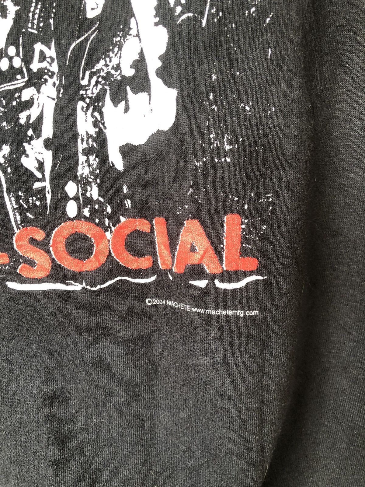 Band Tees Vintage Heavy Metal The Bastards Band Anti Social Tees Size US S / EU 44-46 / 1 - 9 Thumbnail