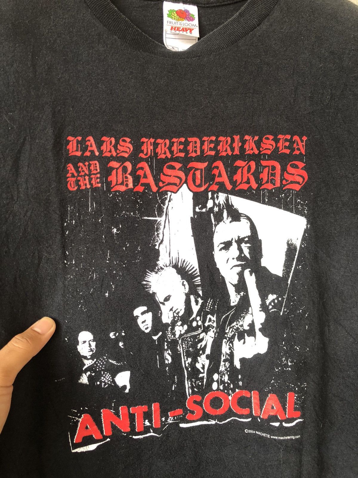 Band Tees Vintage Heavy Metal The Bastards Band Anti Social Tees Size US S / EU 44-46 / 1 - 11 Thumbnail