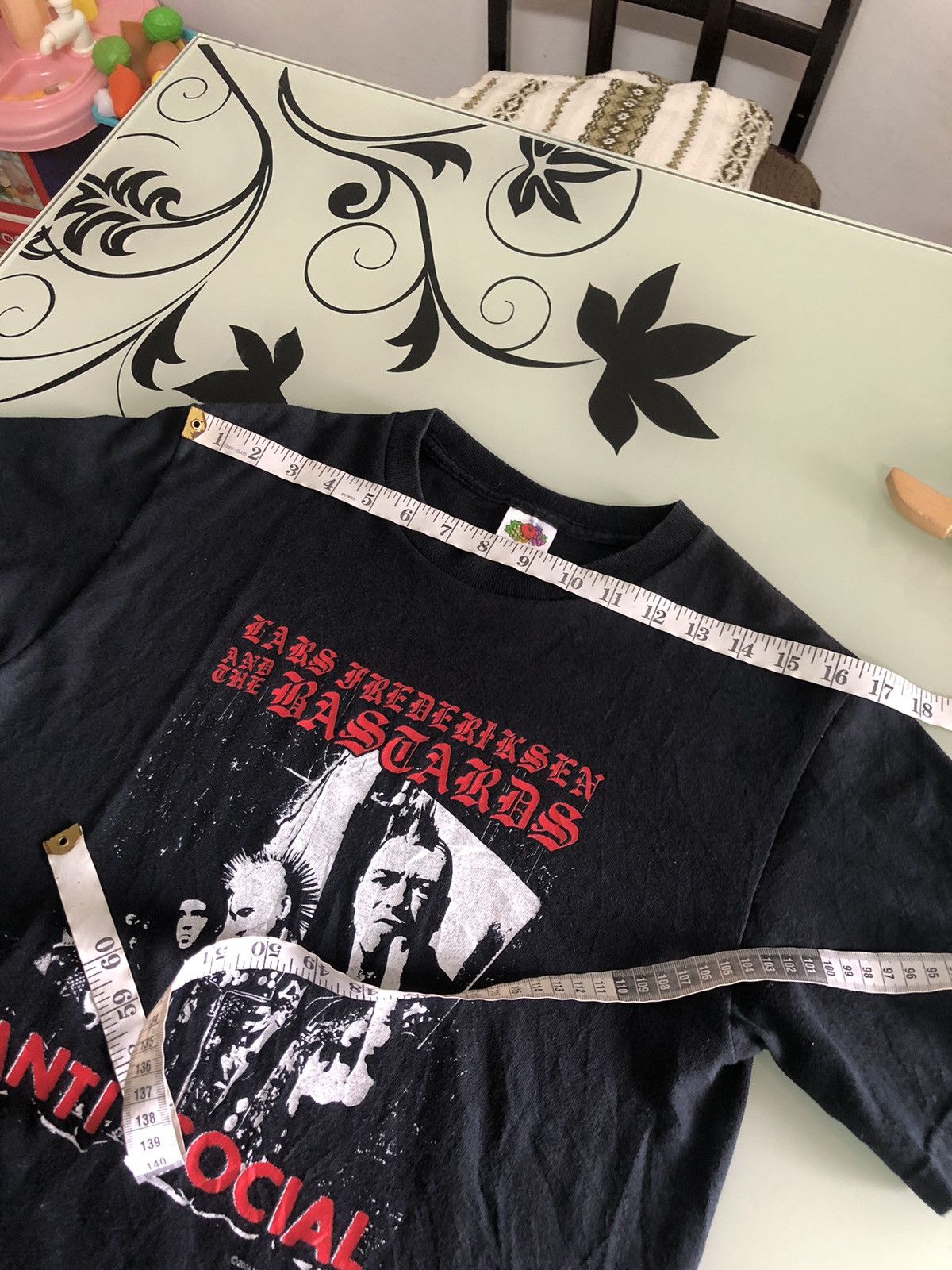 Band Tees Vintage Heavy Metal The Bastards Band Anti Social Tees Size US S / EU 44-46 / 1 - 15 Thumbnail