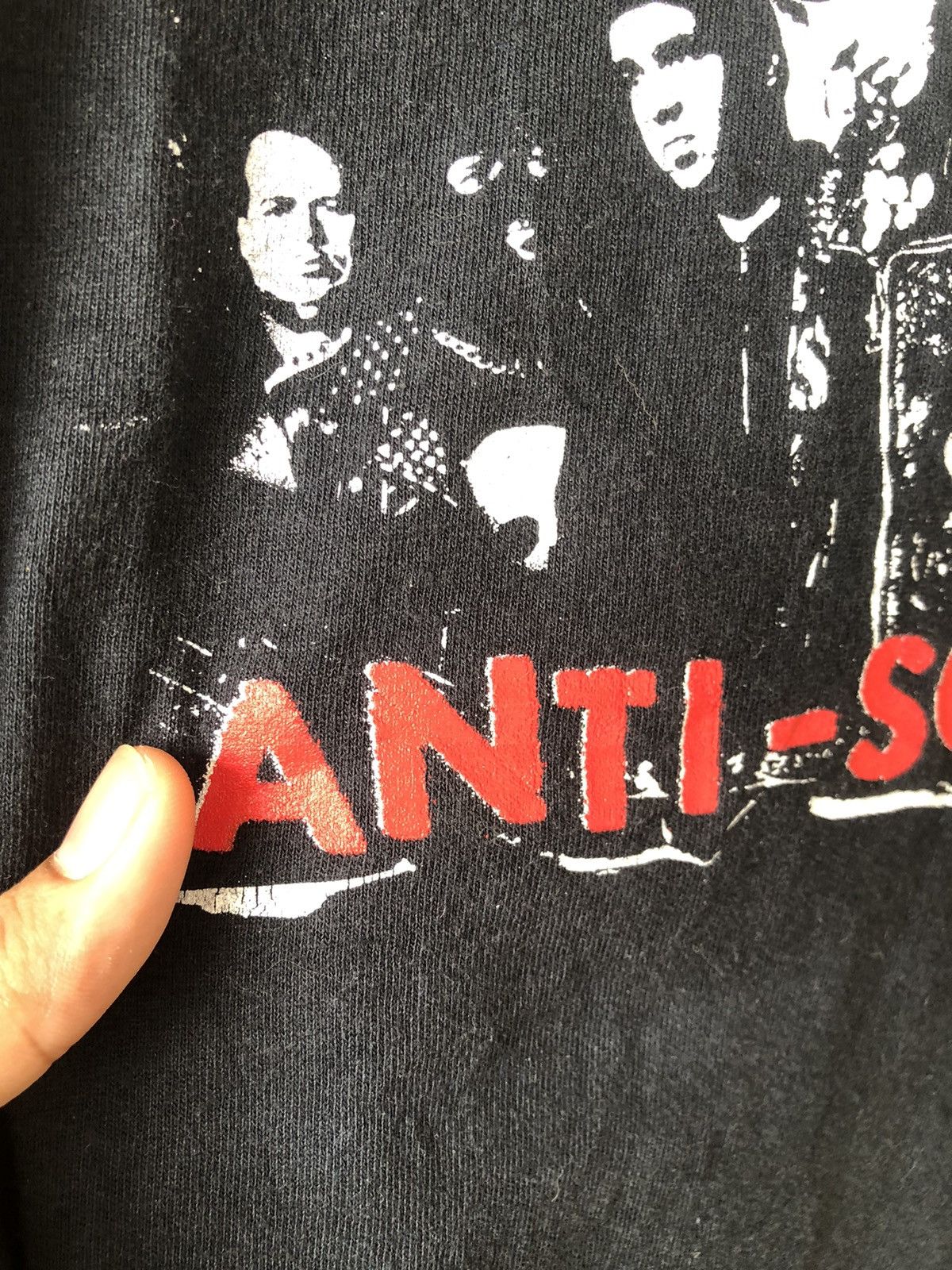 Band Tees Vintage Heavy Metal The Bastards Band Anti Social Tees Size US S / EU 44-46 / 1 - 10 Thumbnail