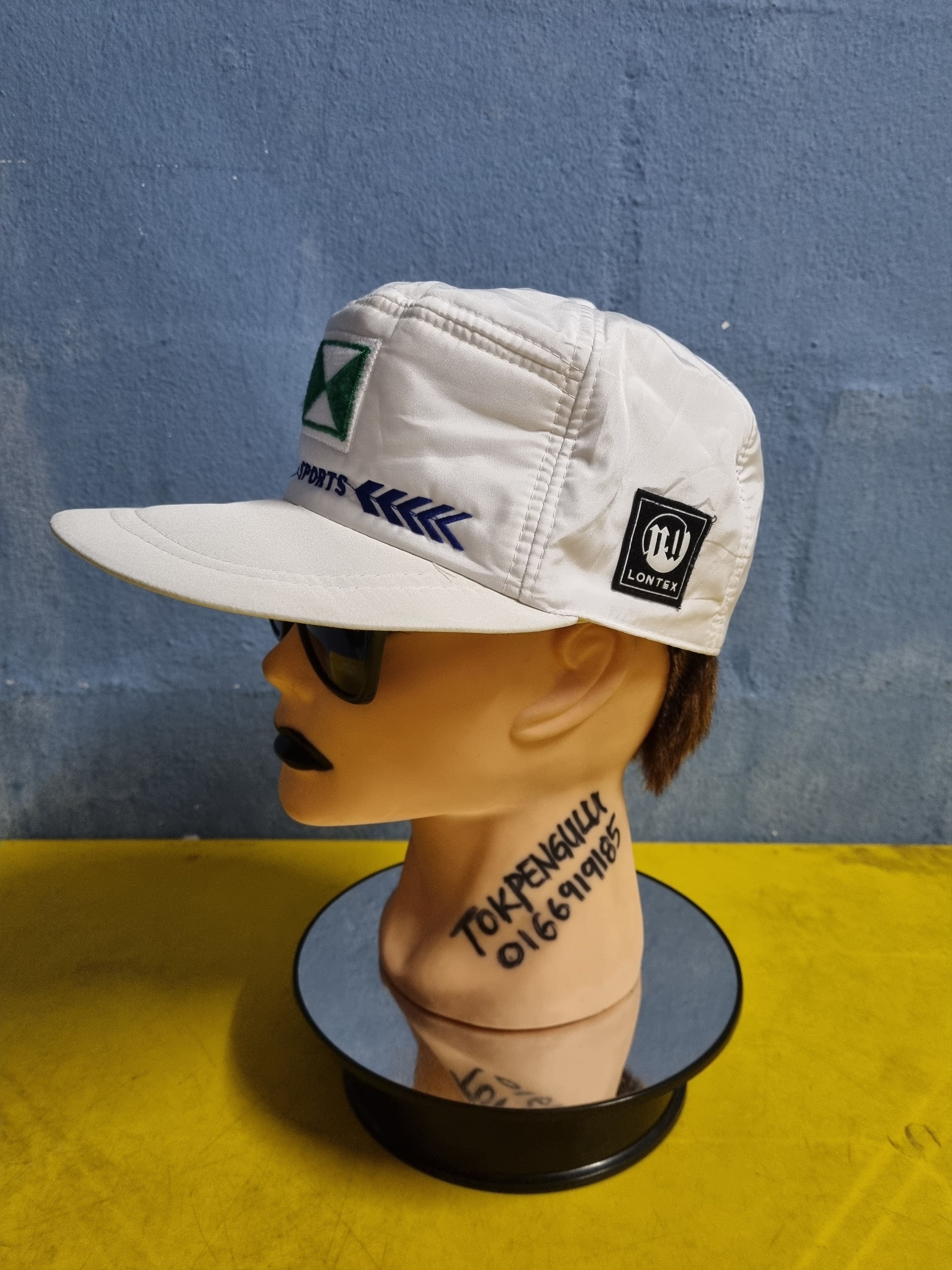 Vintage Vintage Hat 7 Panel Sport Lontex Size ONE SIZE - 2 Thumbnail