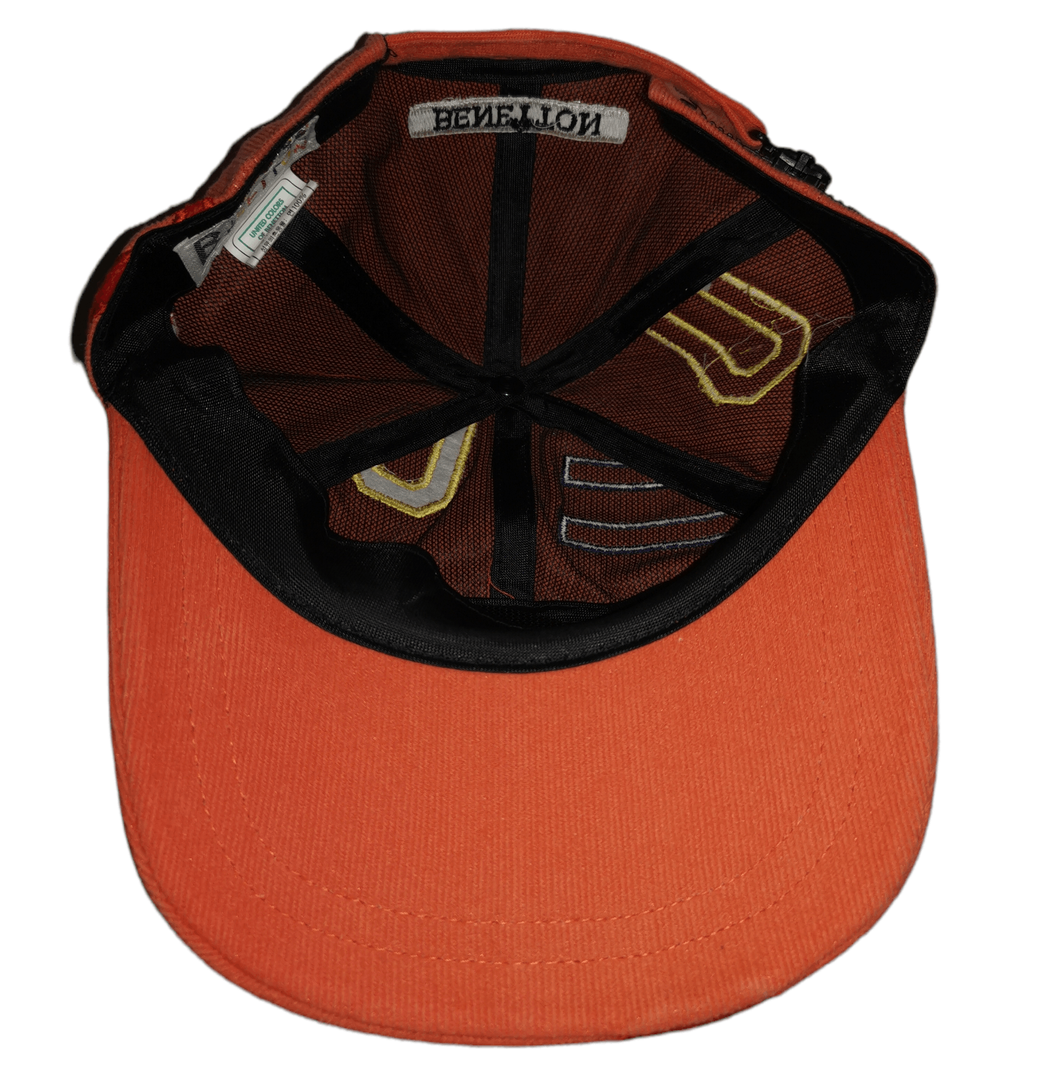 🔥Vintage🔥United Colors Of Benetton Embroidery Hat